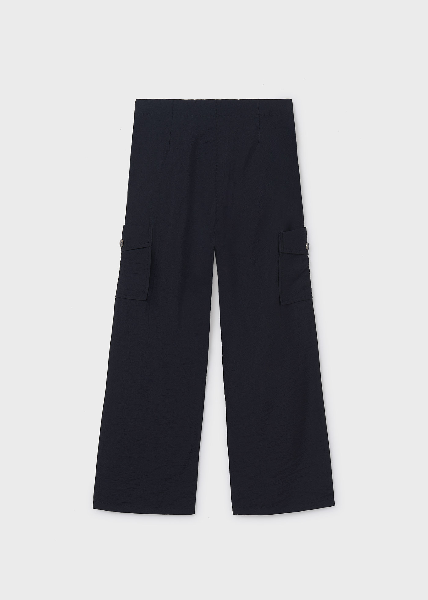 Girl flowy cargo trousers