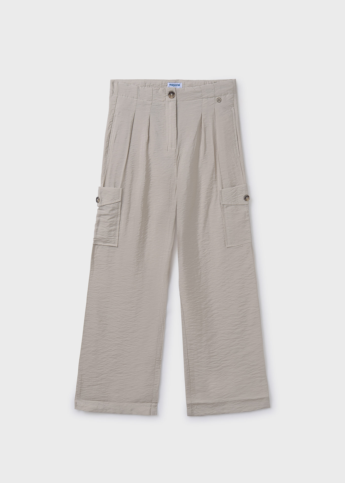 Pantalon cargo fluide fille