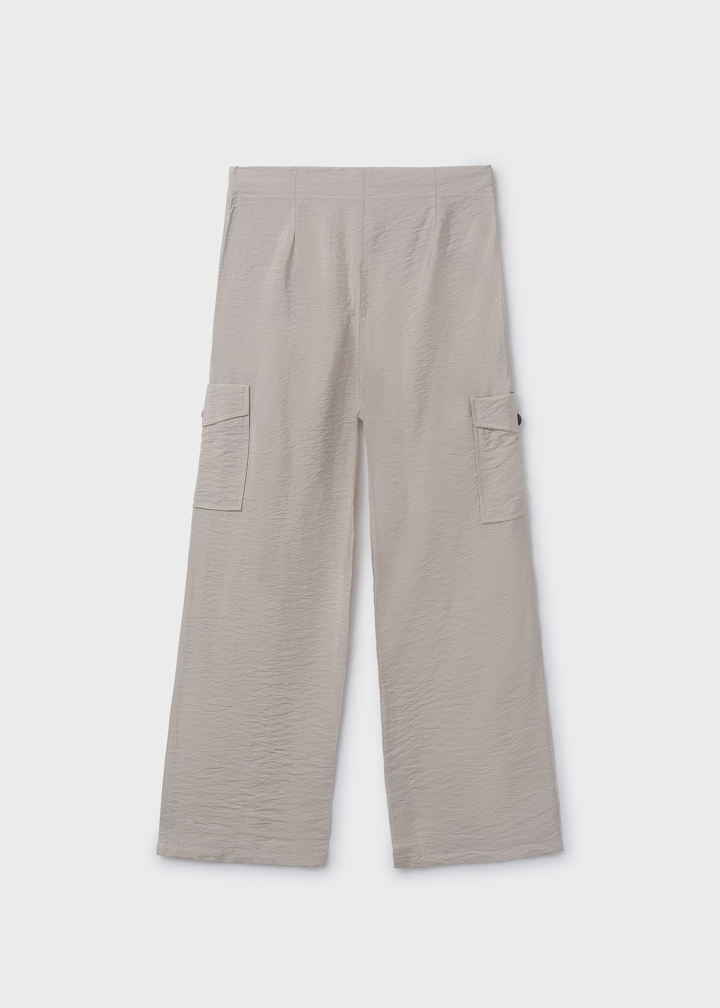 Pantalon cargo fluide fille