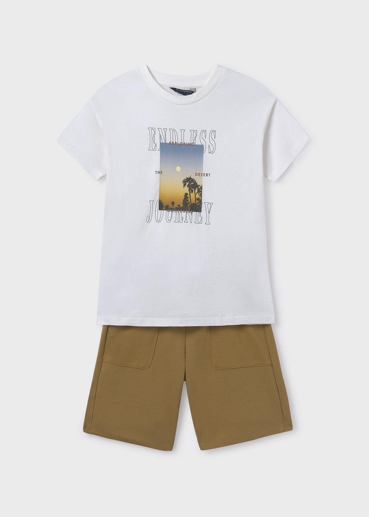 Boy Palms T-Shirt and Shorts Set