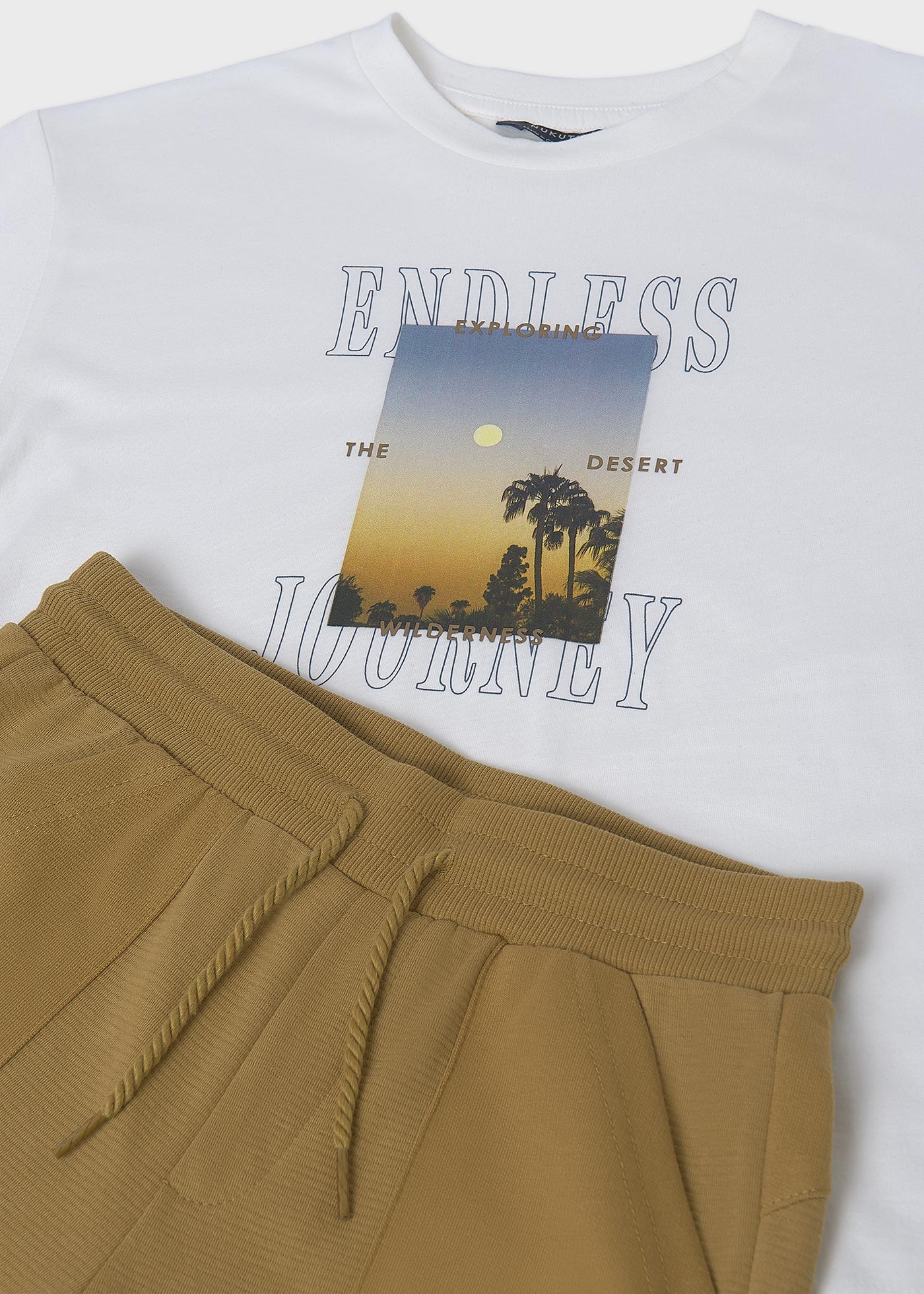 Boy Palms T-Shirt and Shorts Set