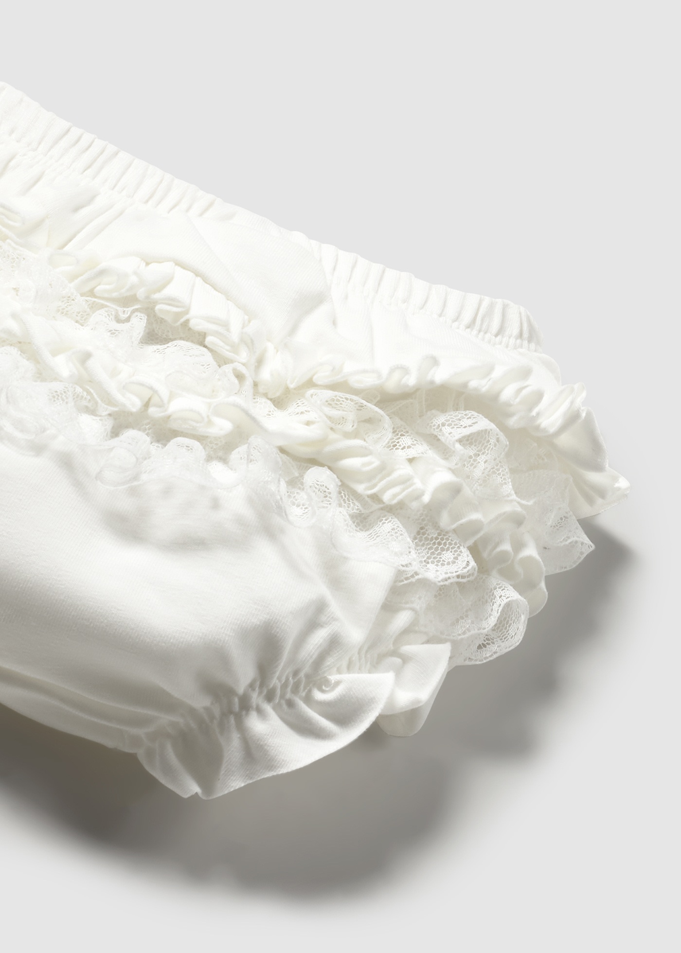 Newborn Ruffled Bloomers