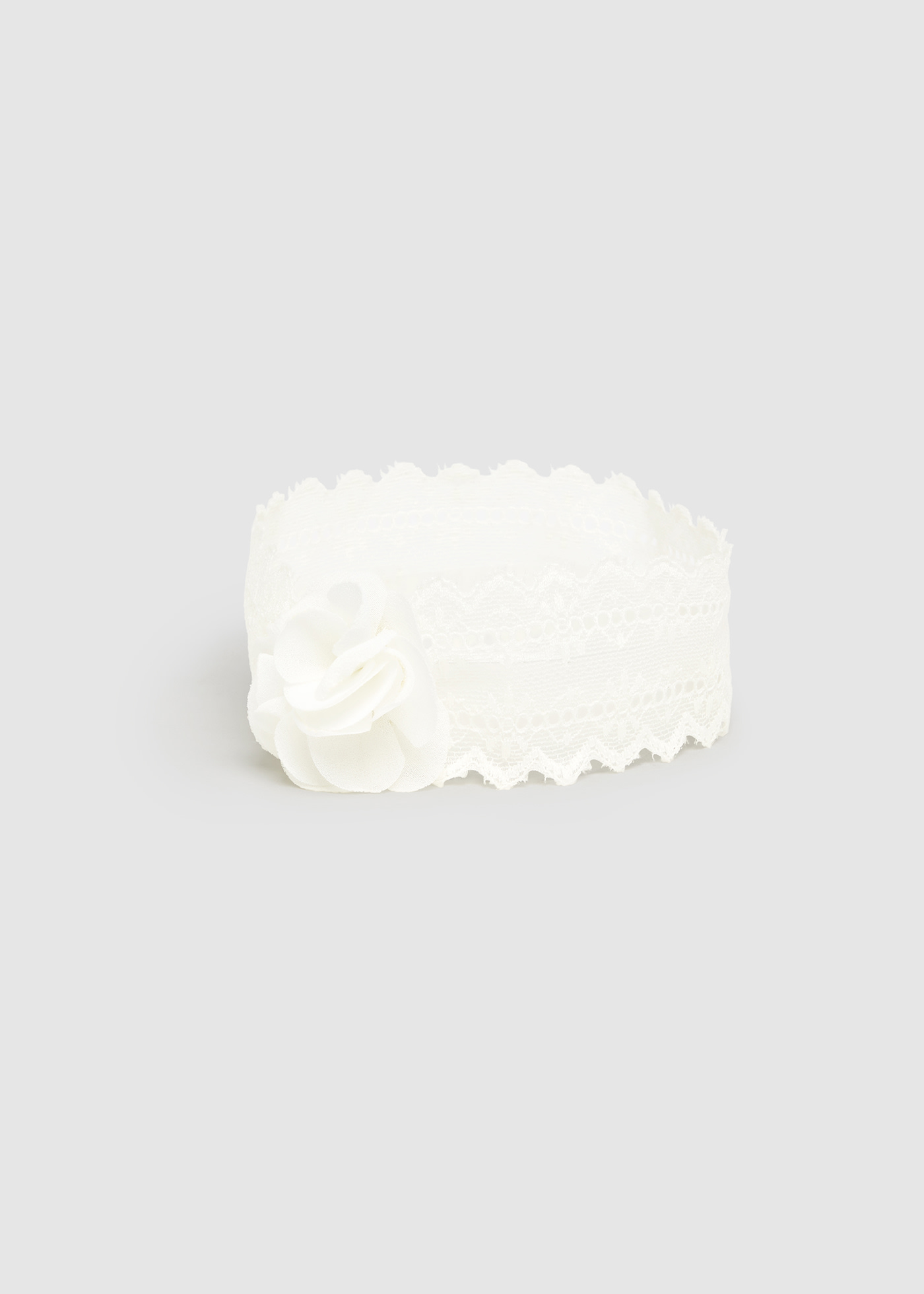 Set Haarband und Socken Neugeborene Mädchen
