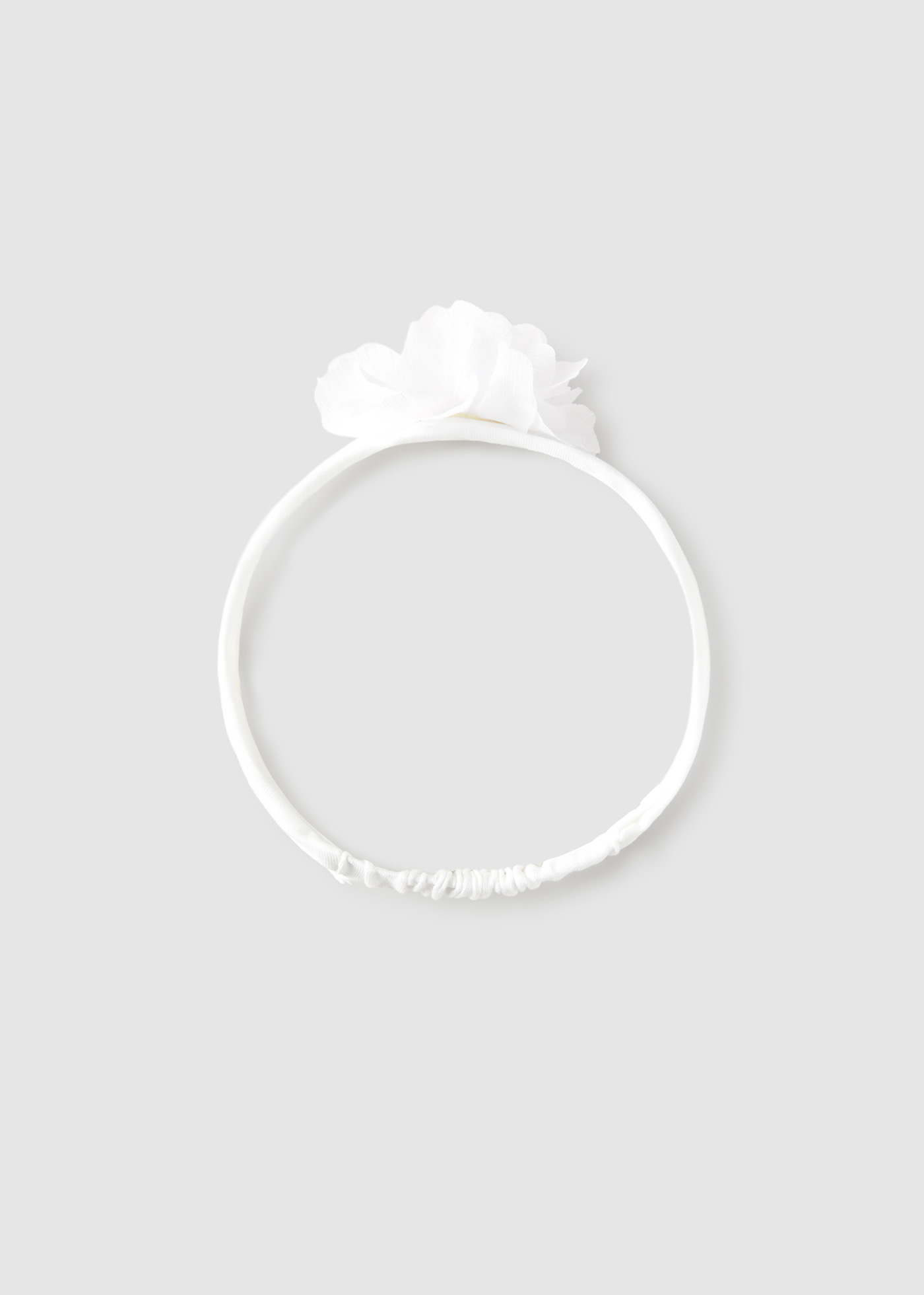 Newborn girl flower headband