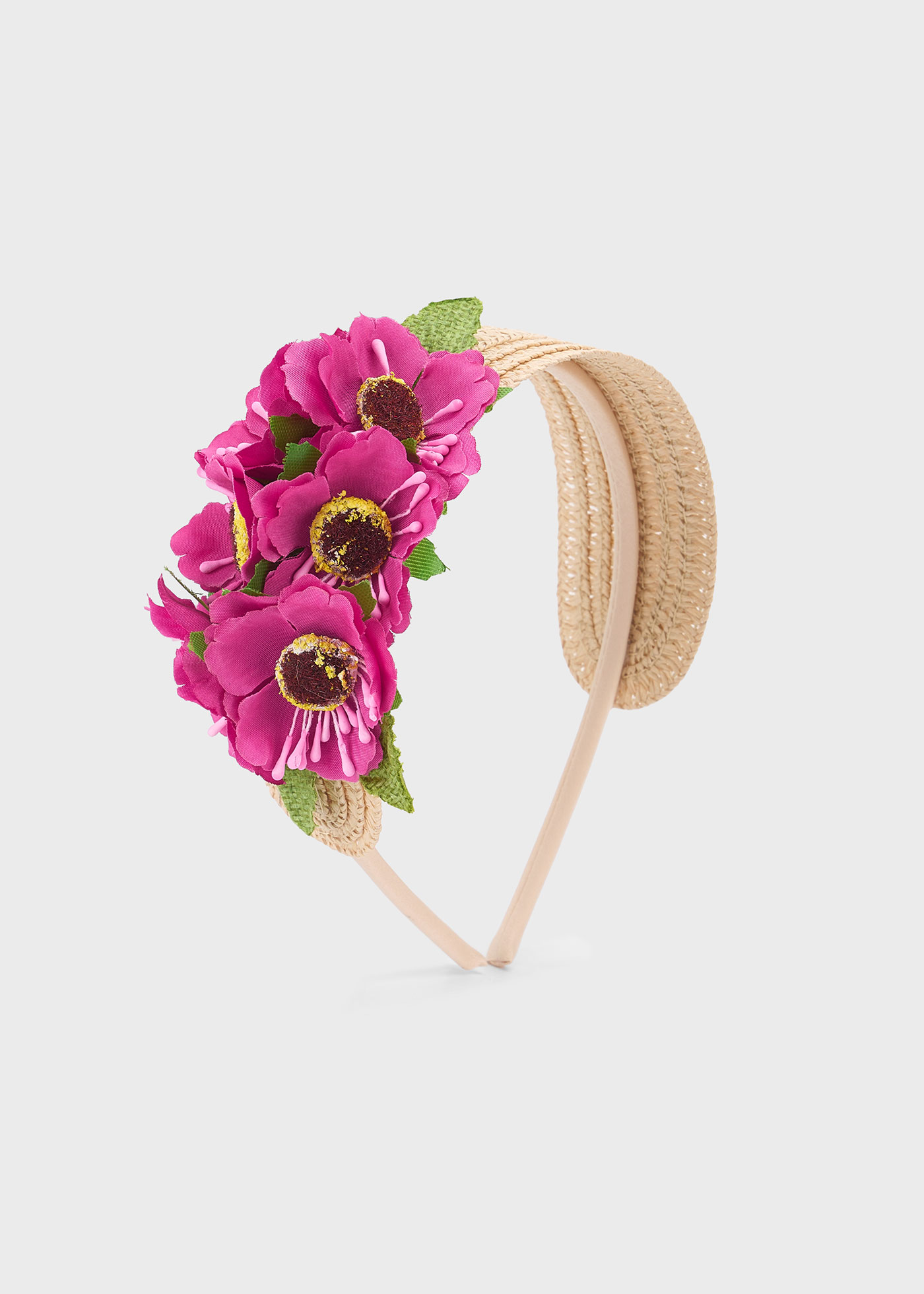 Diadema flores niña