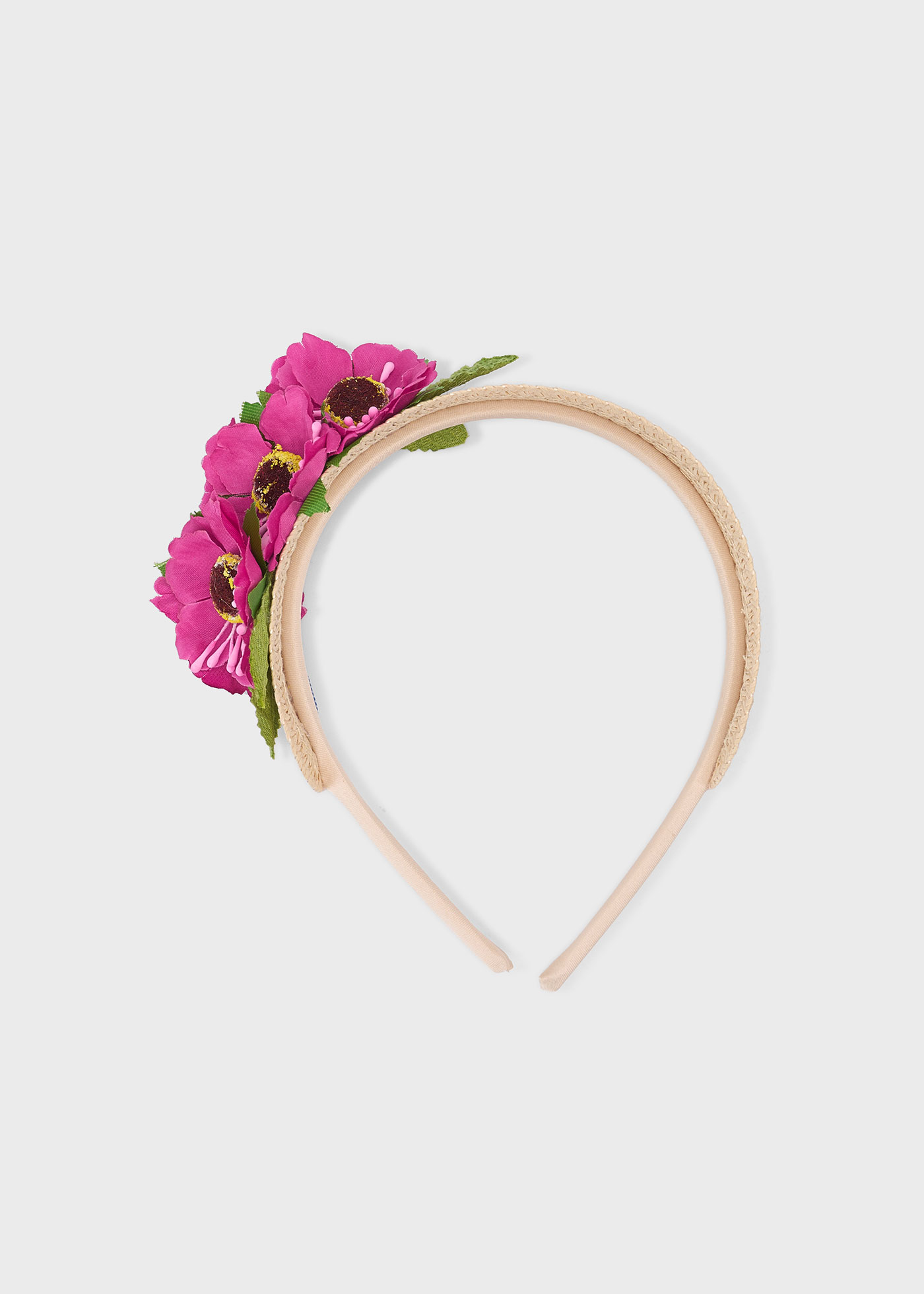 Diadema flores niña
