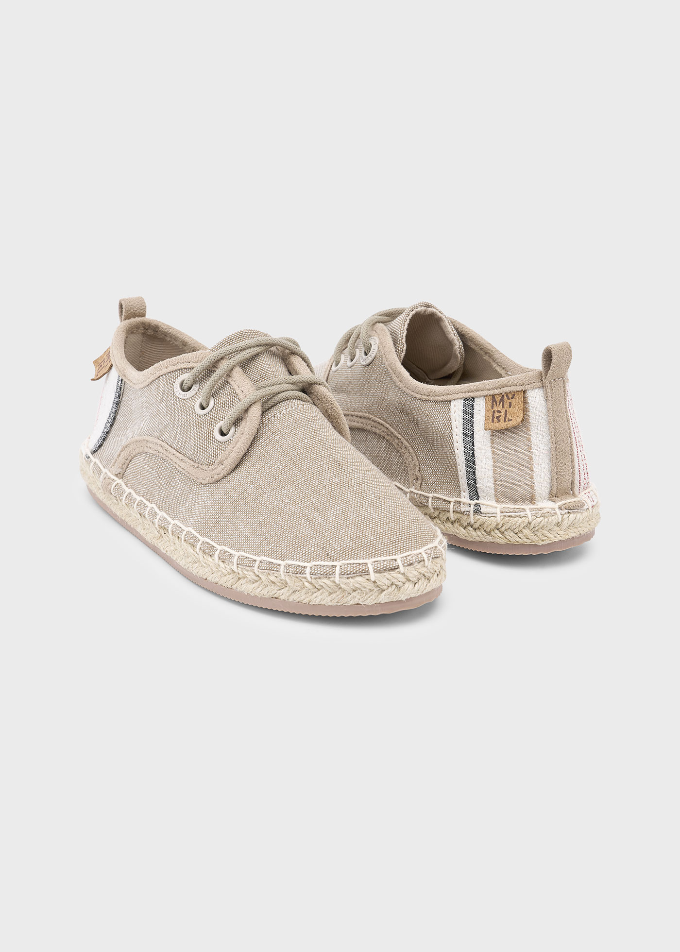 Espadrilles à lacets garçon