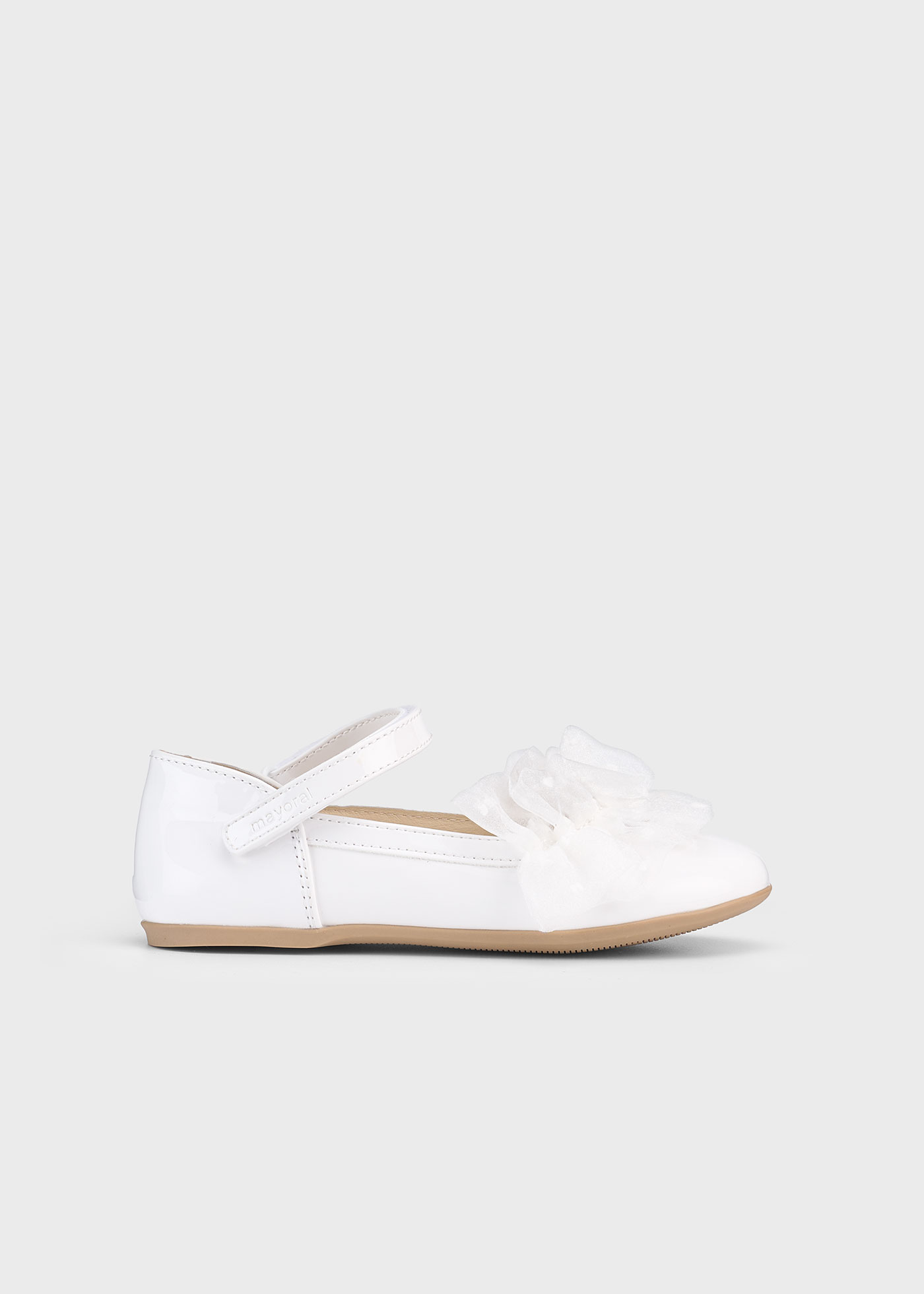 Ballerines en cuir verni fille