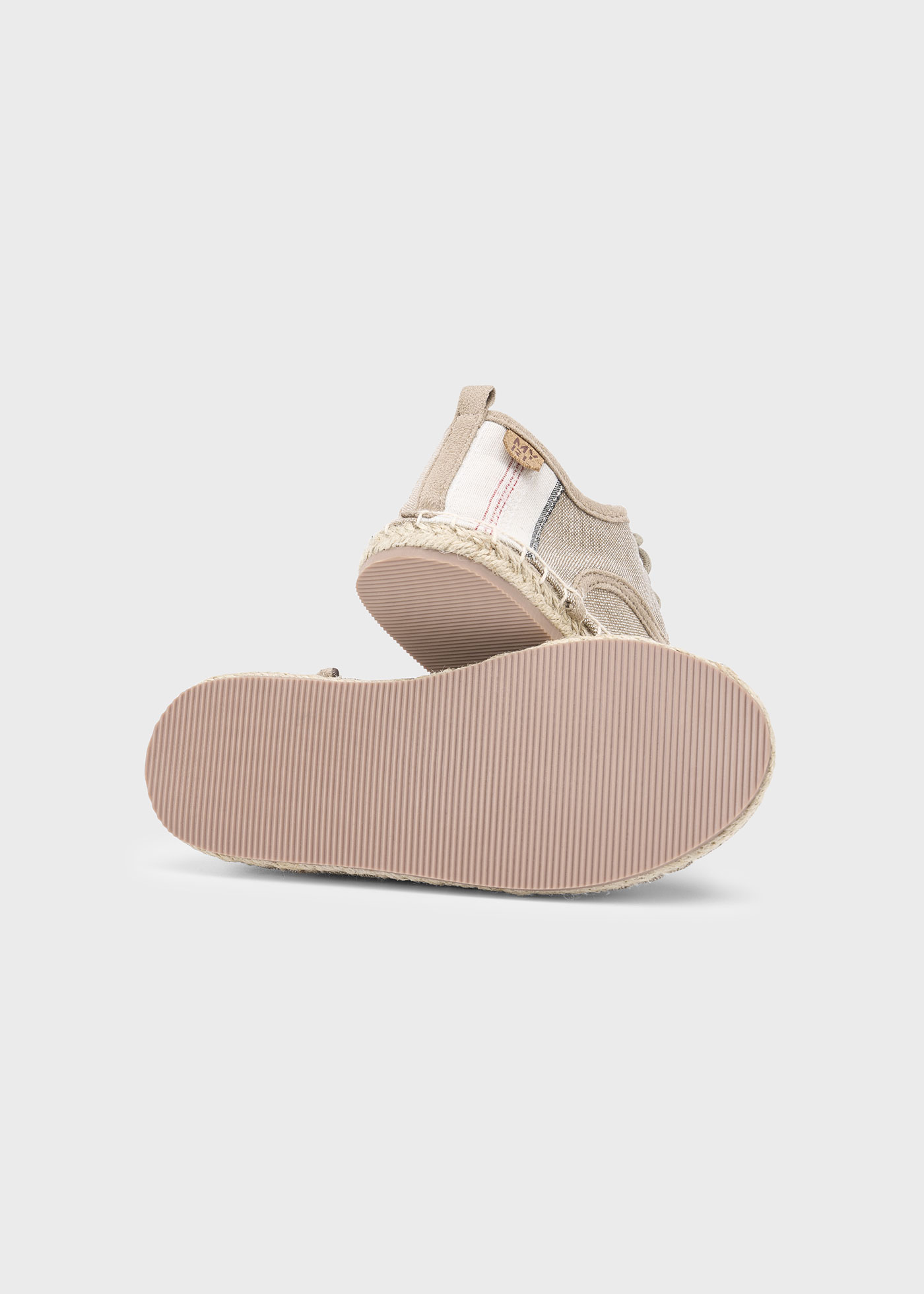 Alpargata cordones niño