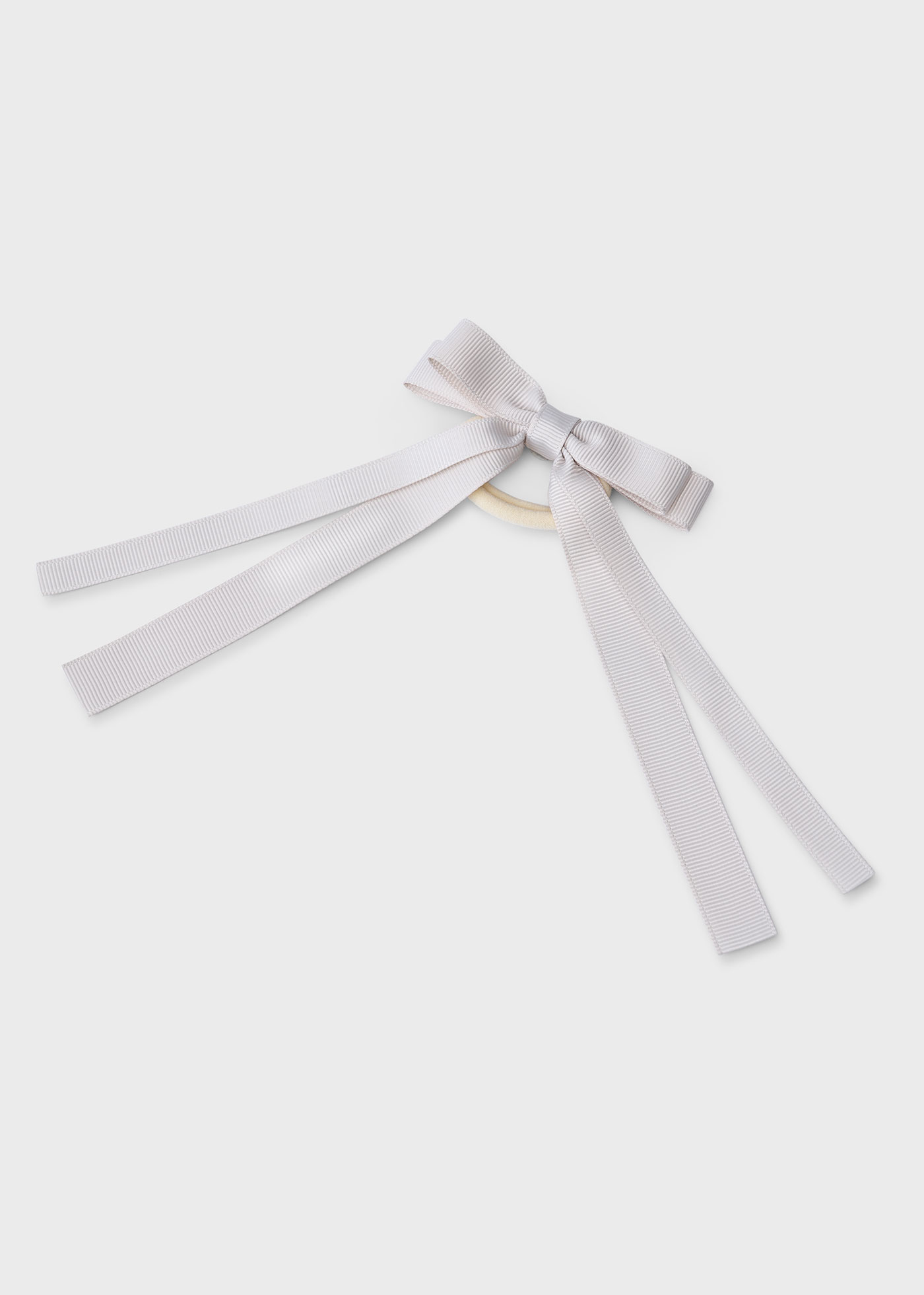 Girl long bow hair tie