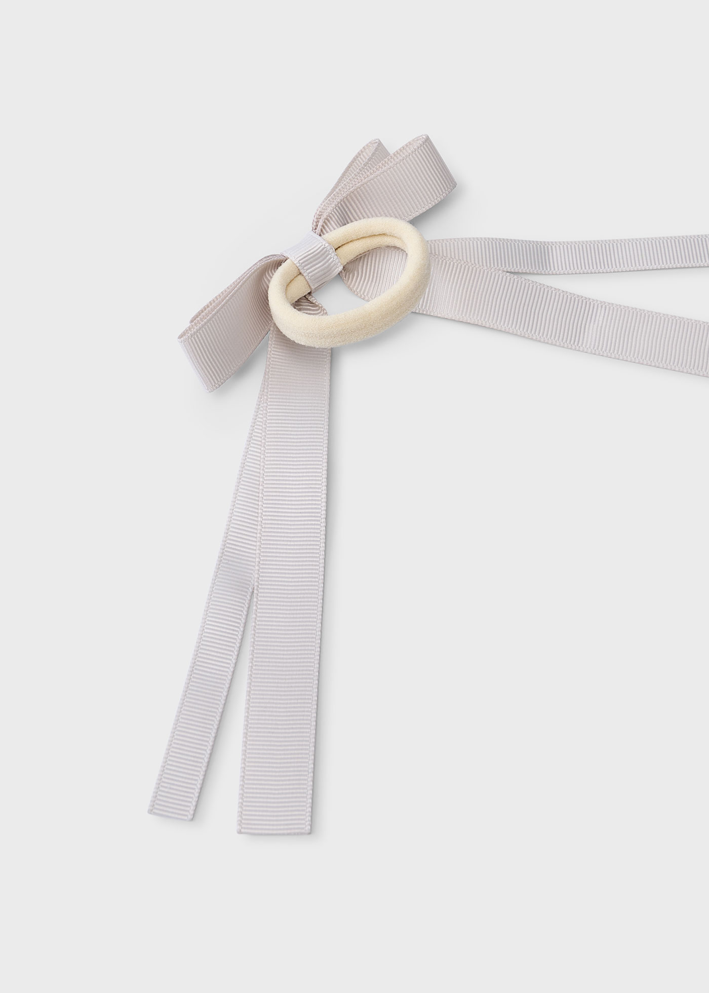 Girl long bow hair tie