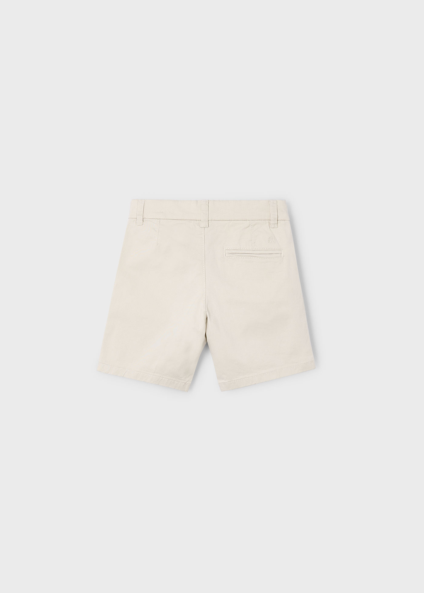 Bermudy chino z serży basic dla chłopca