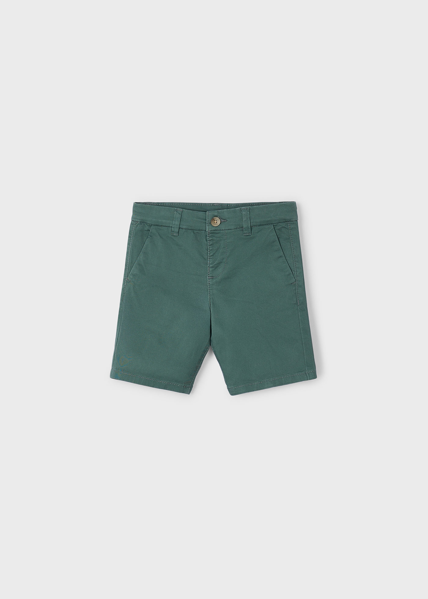 Bermudy chino z serży basic dla chłopca