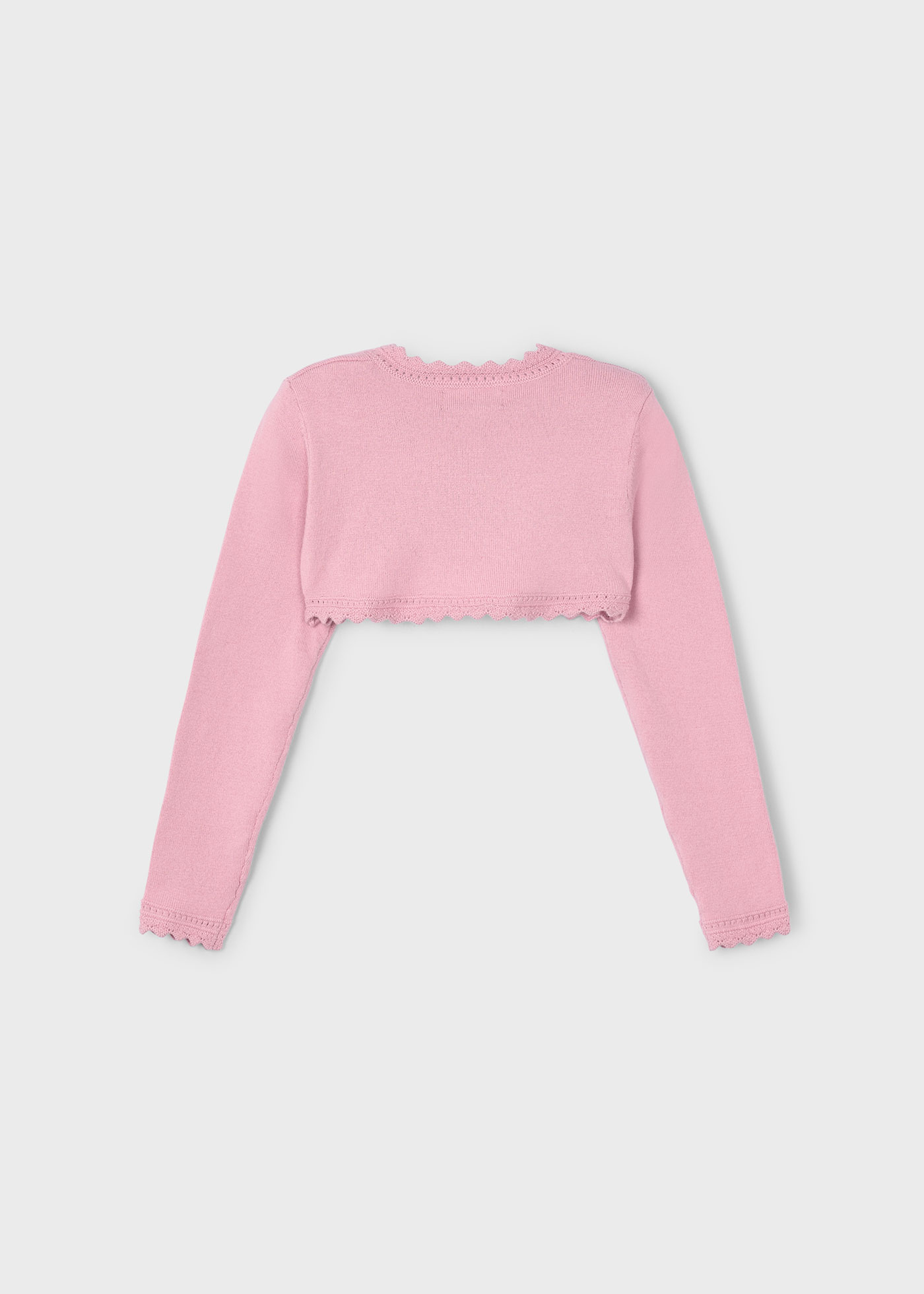 Cardigan basic tricot fetita
