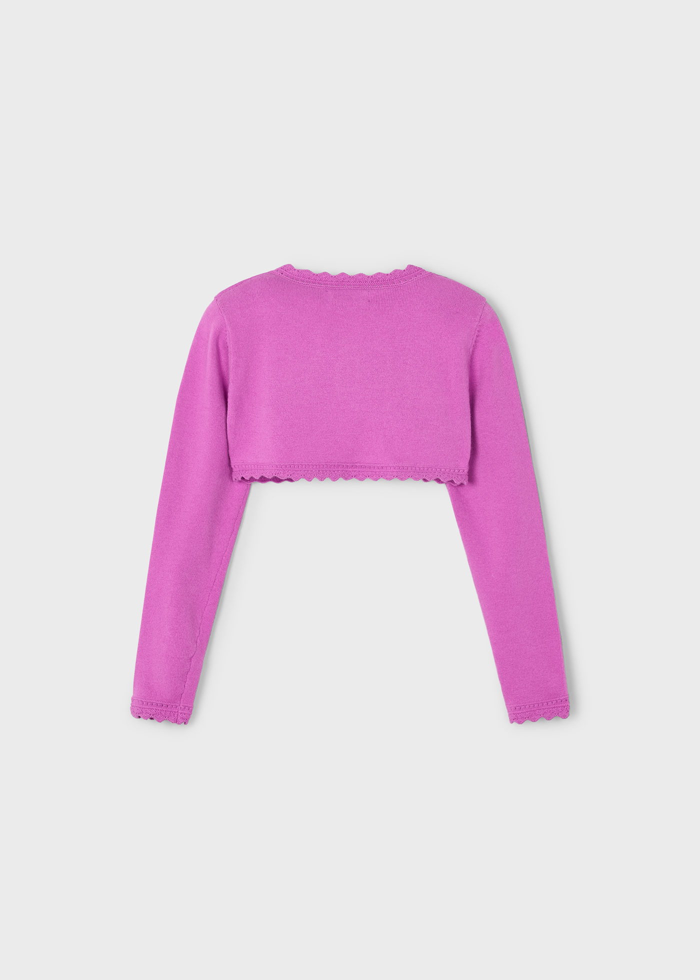 Cardigan basic tricot fetita