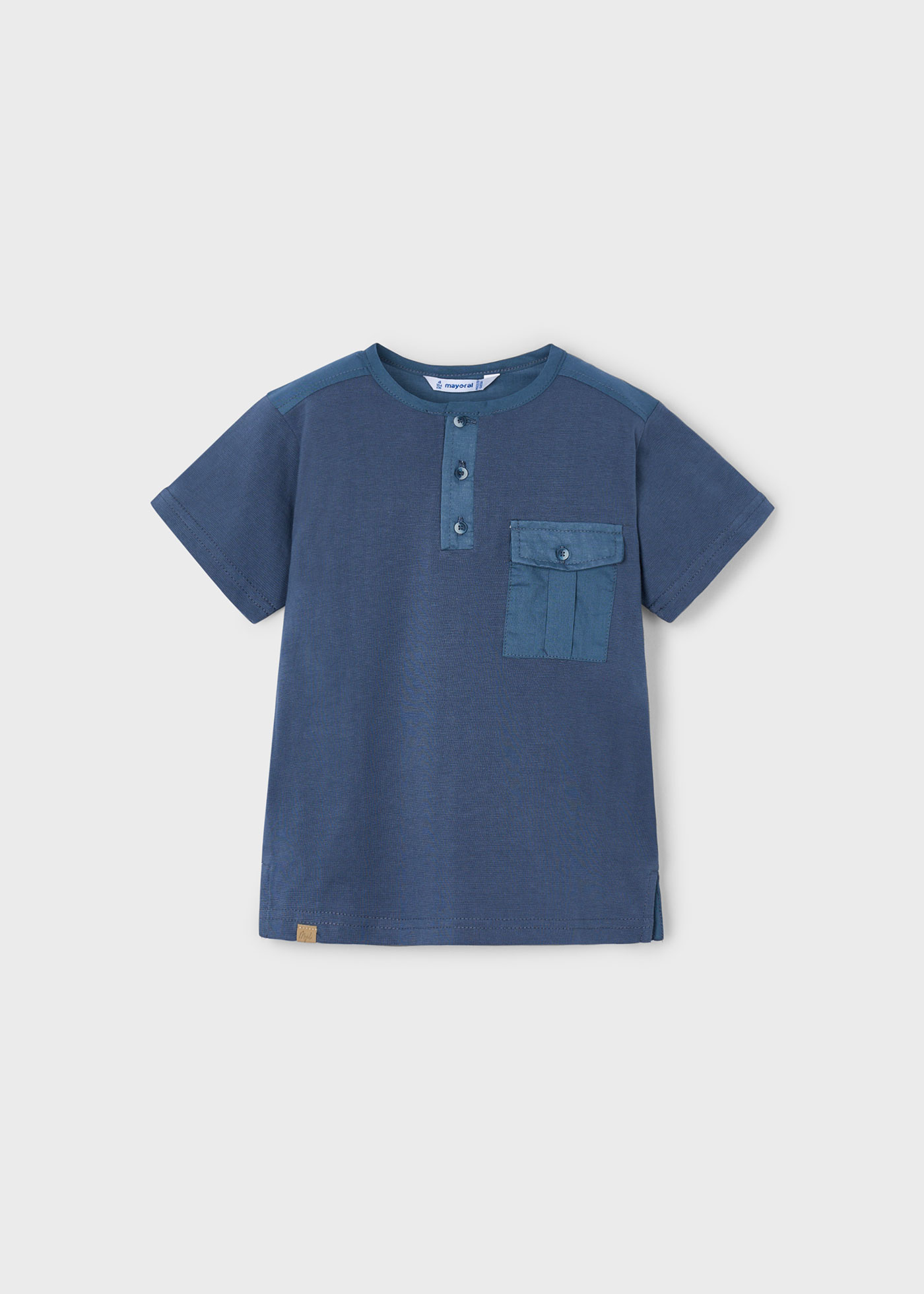 T-shirt gola padeiro menino