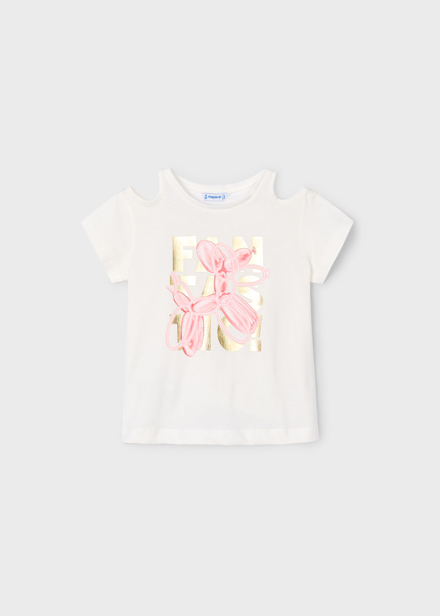 Tricou cu deschidere balon fetita