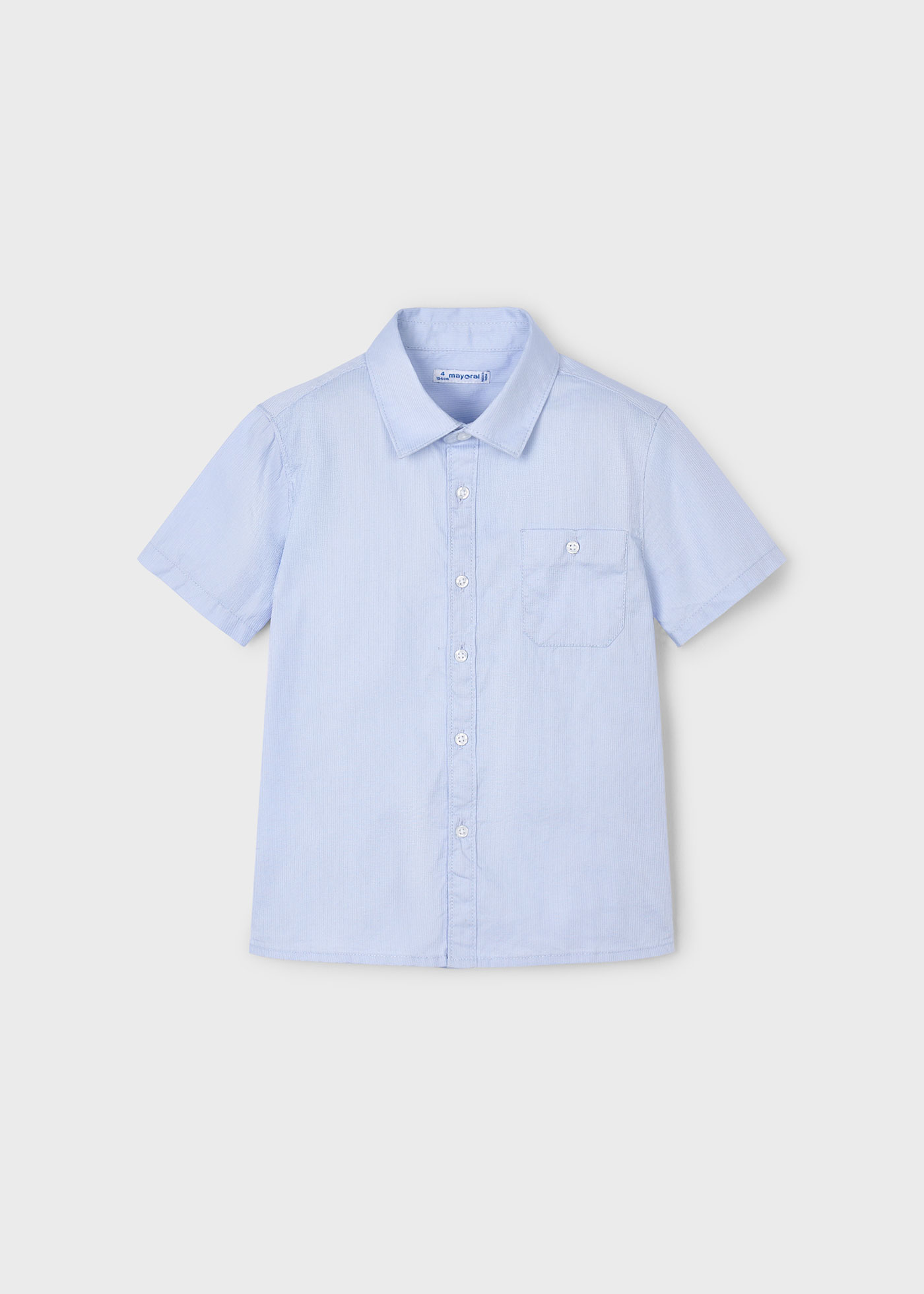 Camisa elegante bolso menino