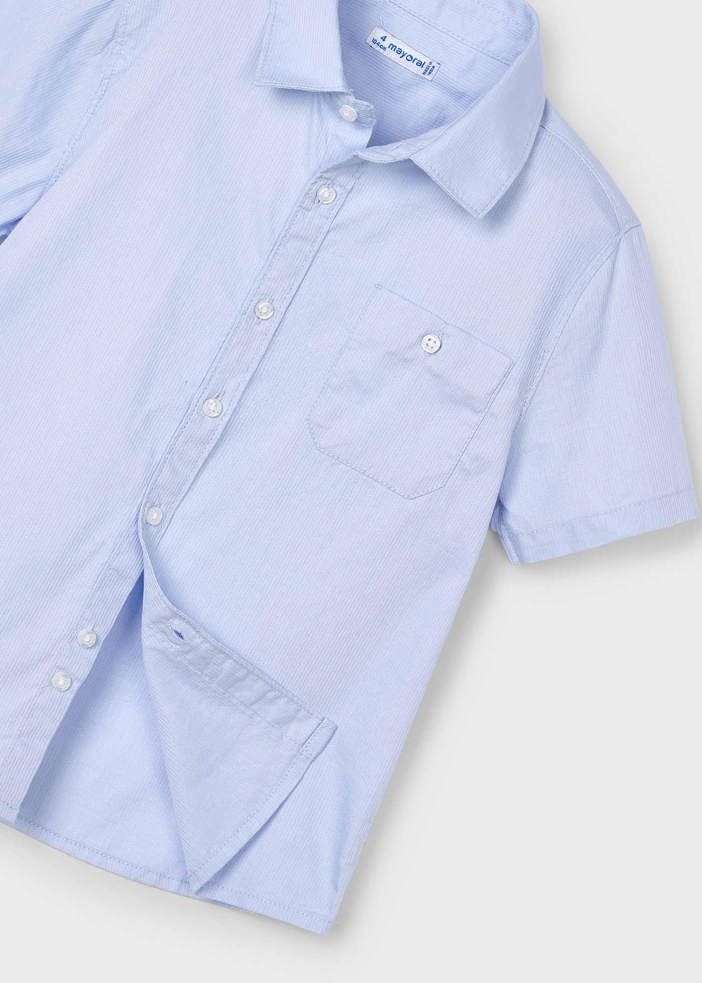 Camisa elegante bolso menino