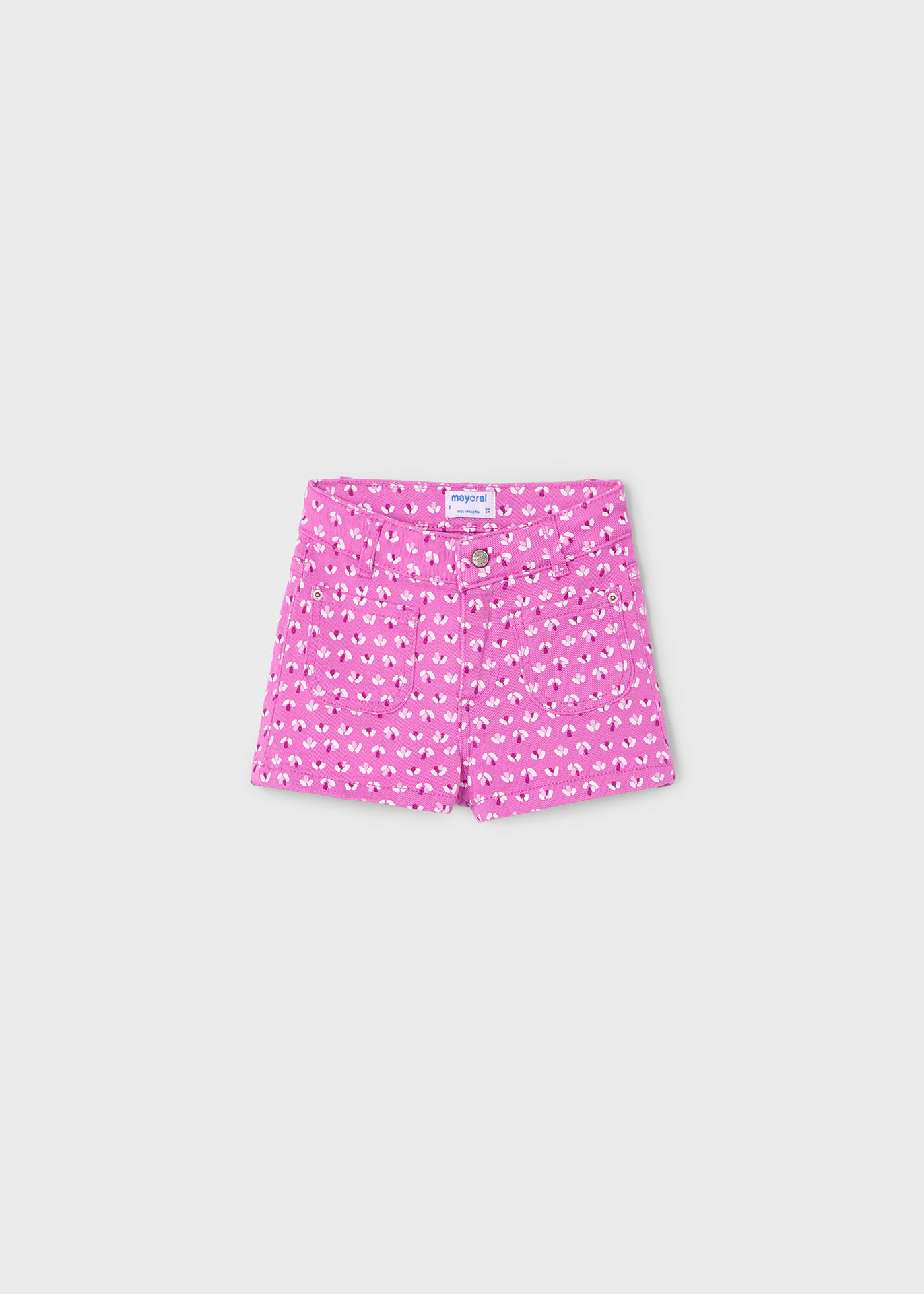 Girl print shorts