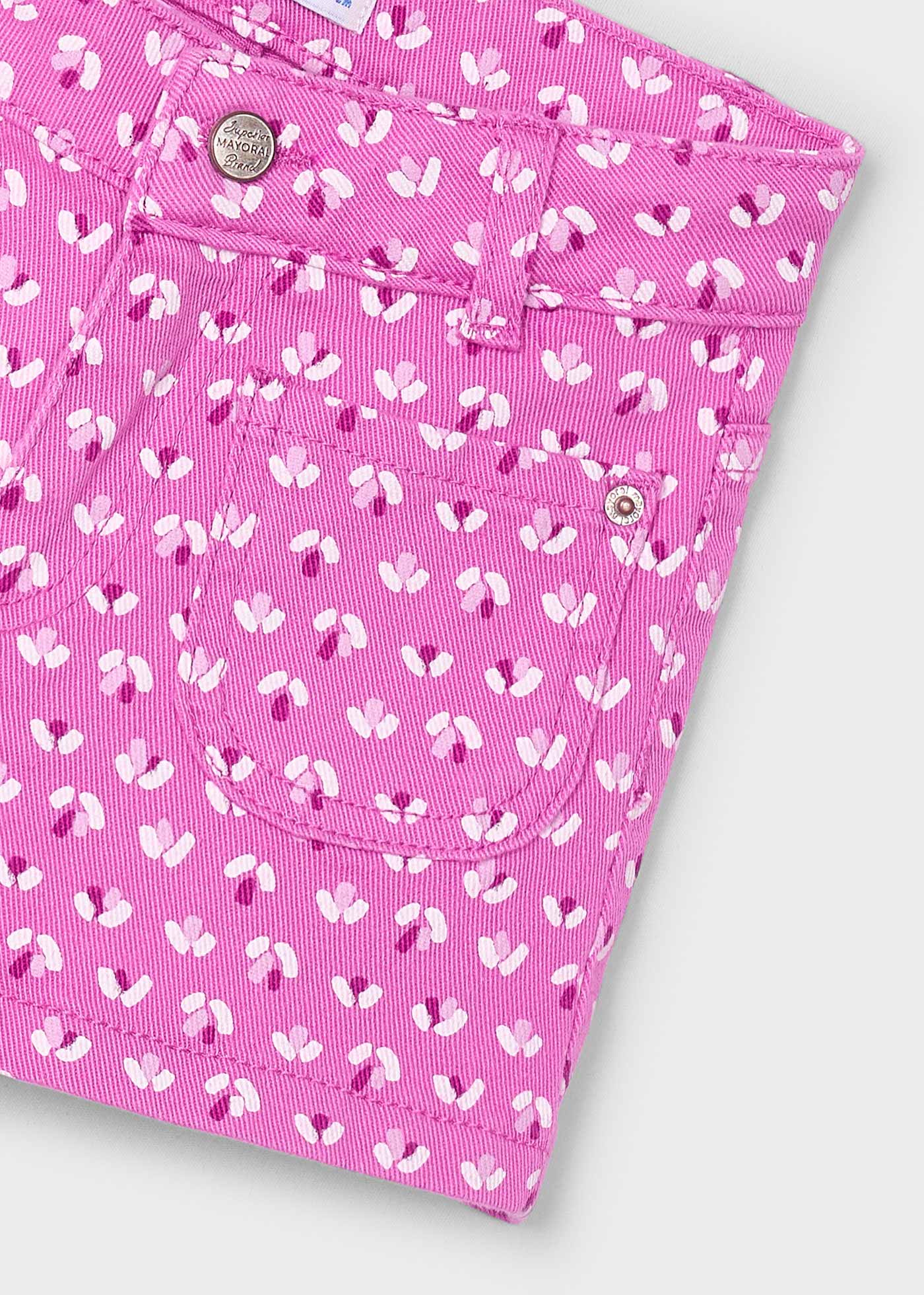 Girl print shorts