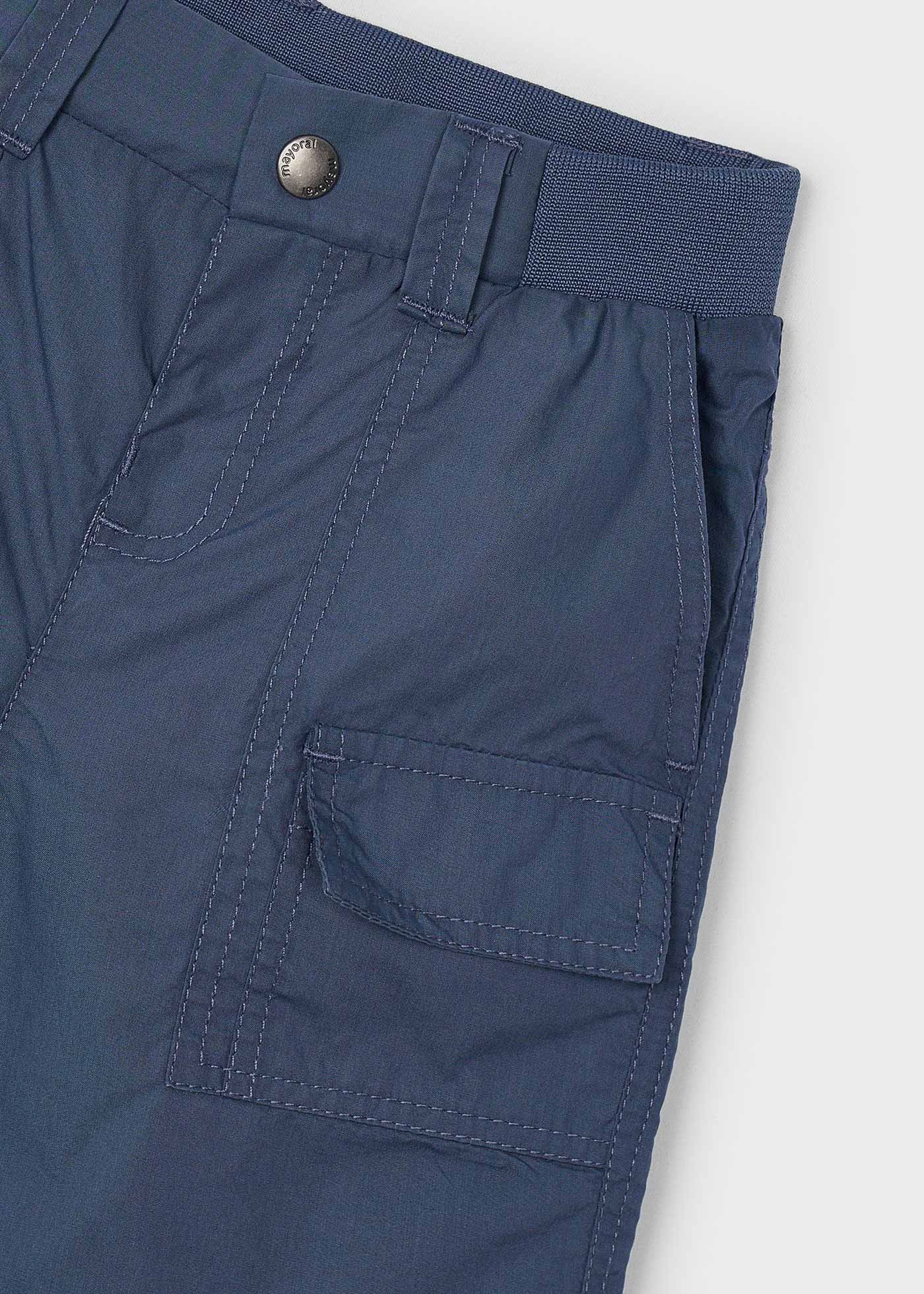 Bermudas múltiplos bolsos menino
