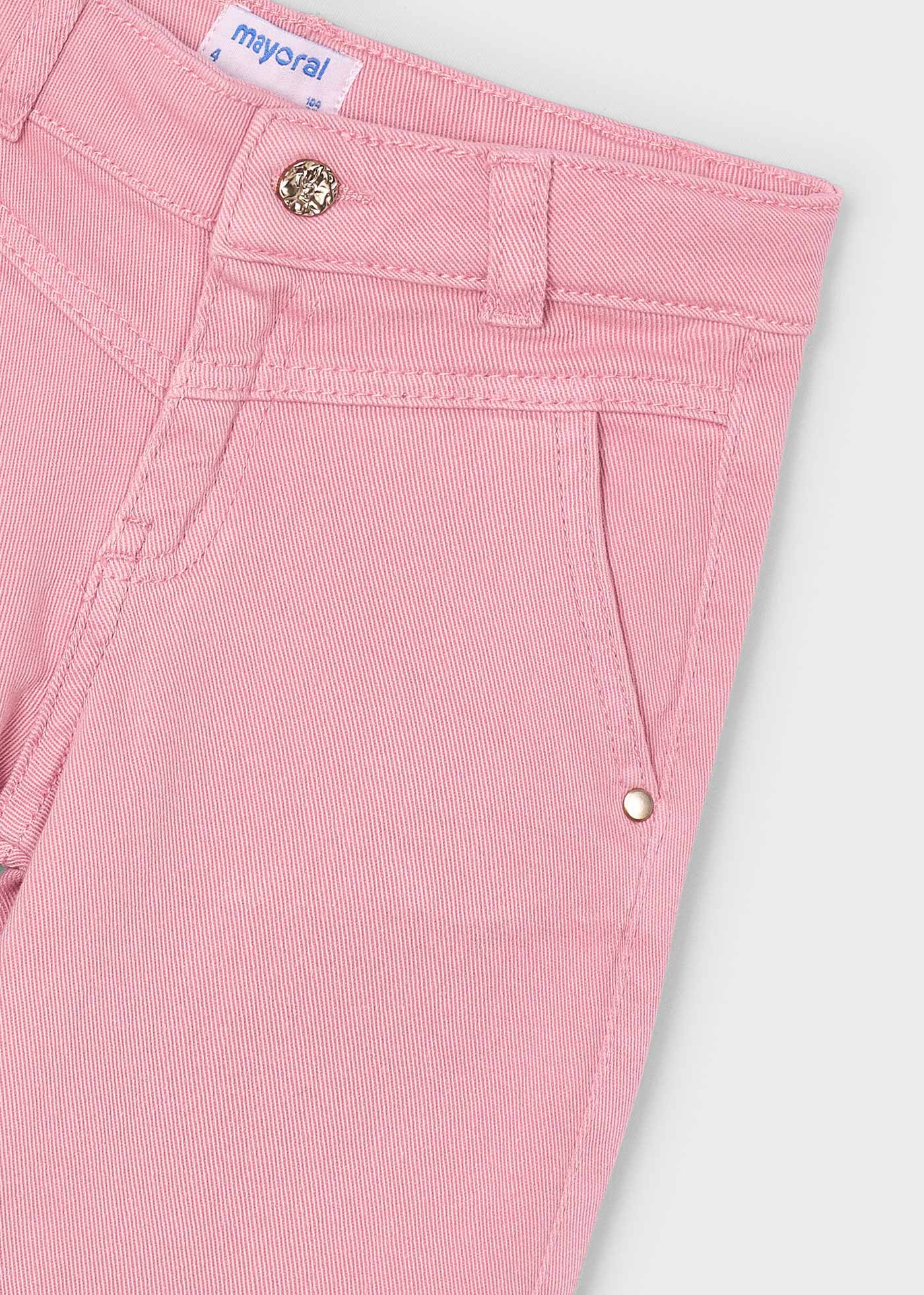 Girl wide fit twill trousers