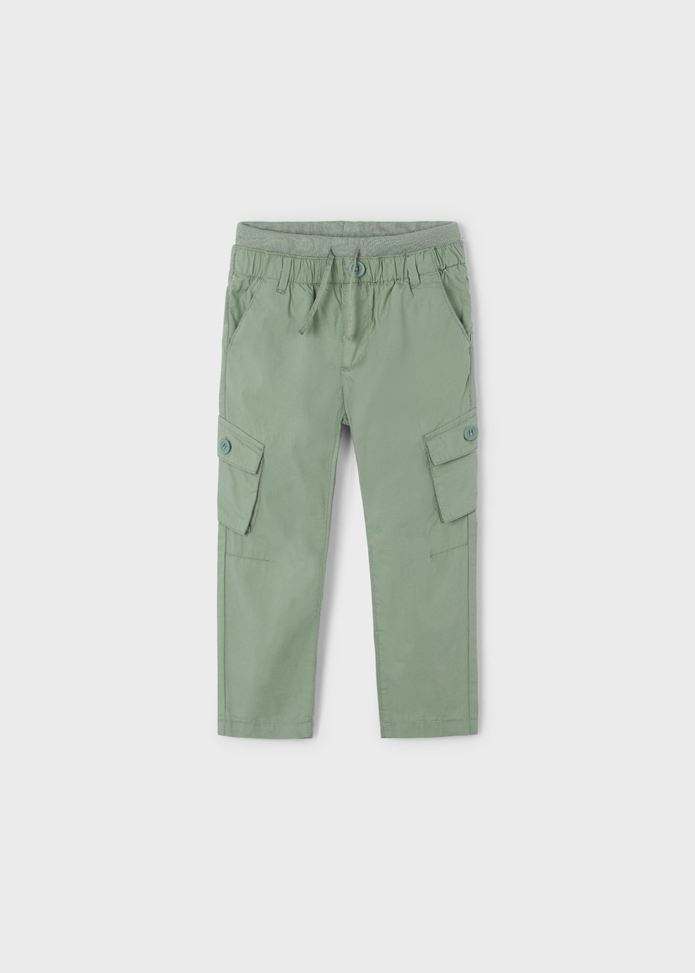 Boy trousers with drawstring