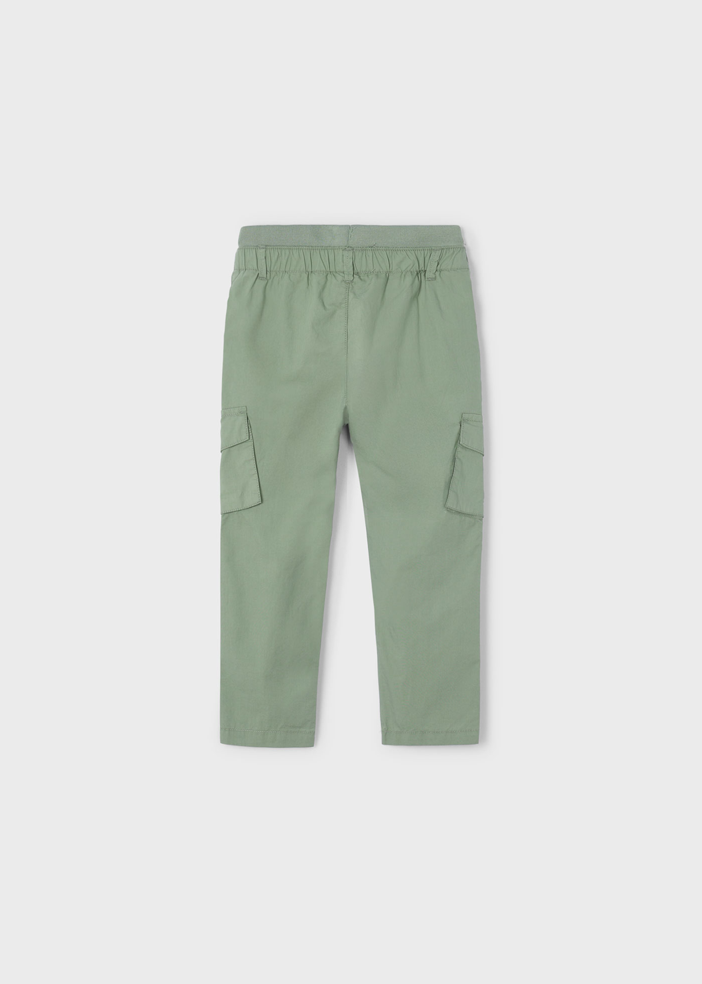 Boy trousers with drawstring