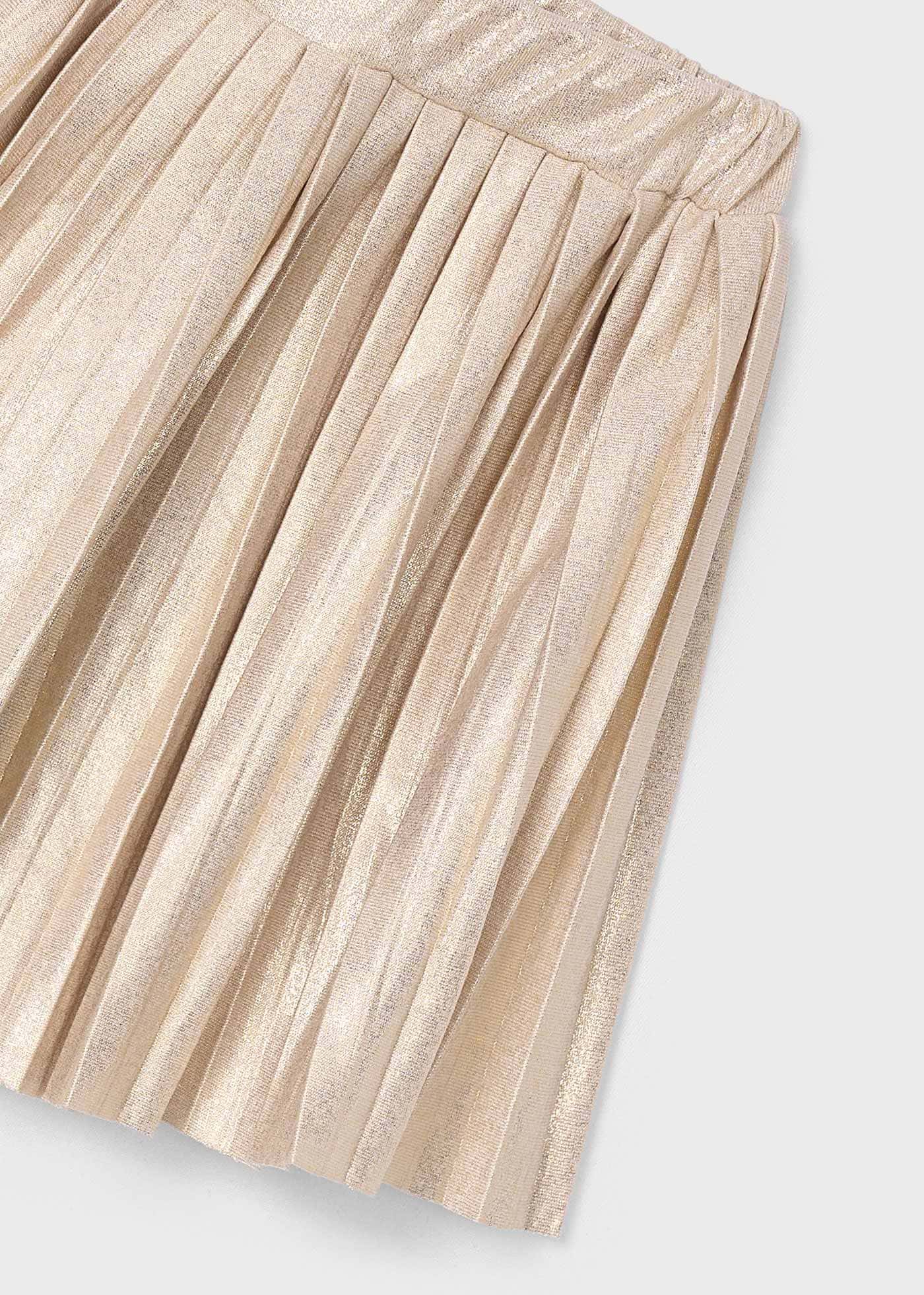 Fusta pantalon plisata fetita