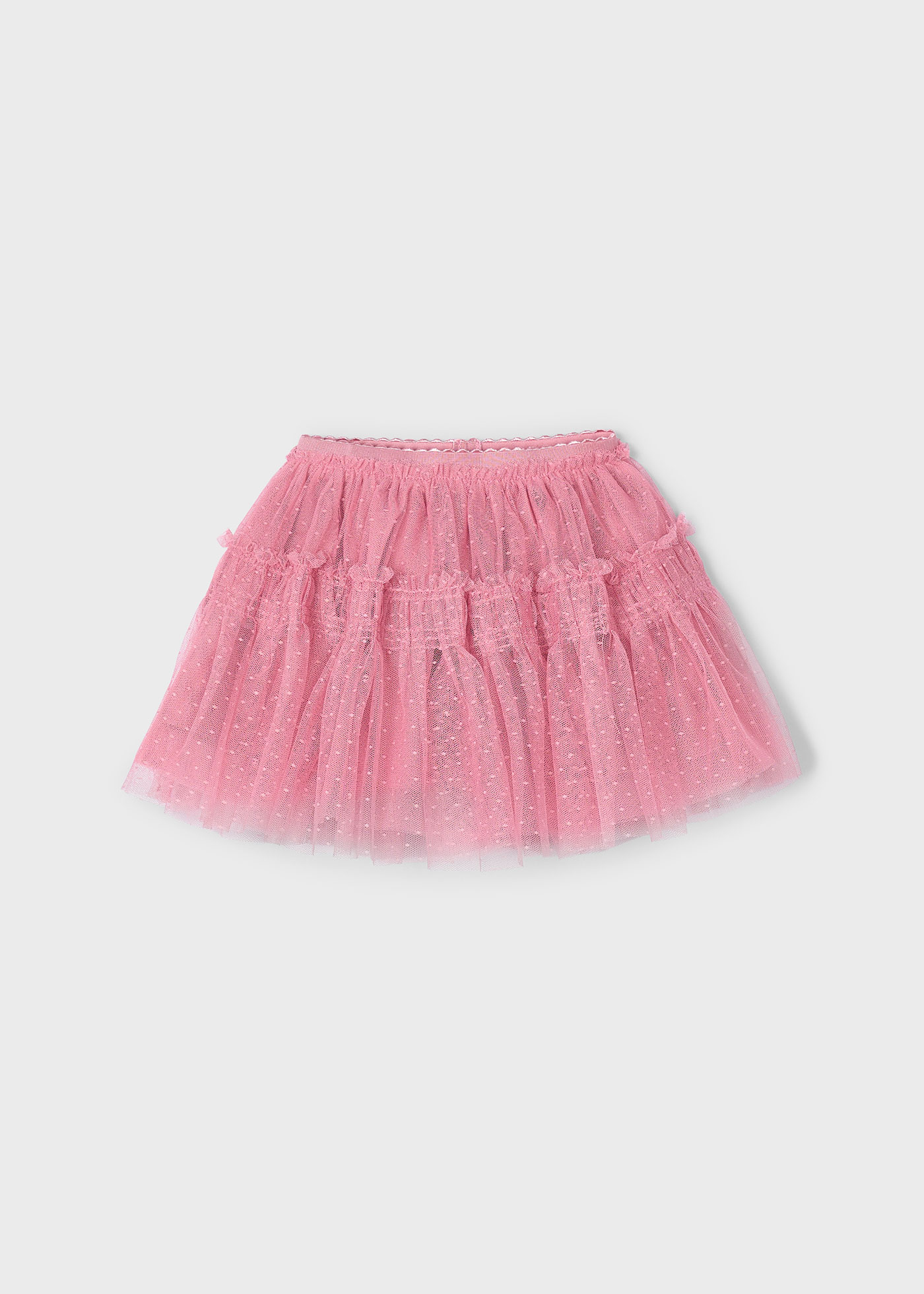 Jupe en tulle plumeti fille