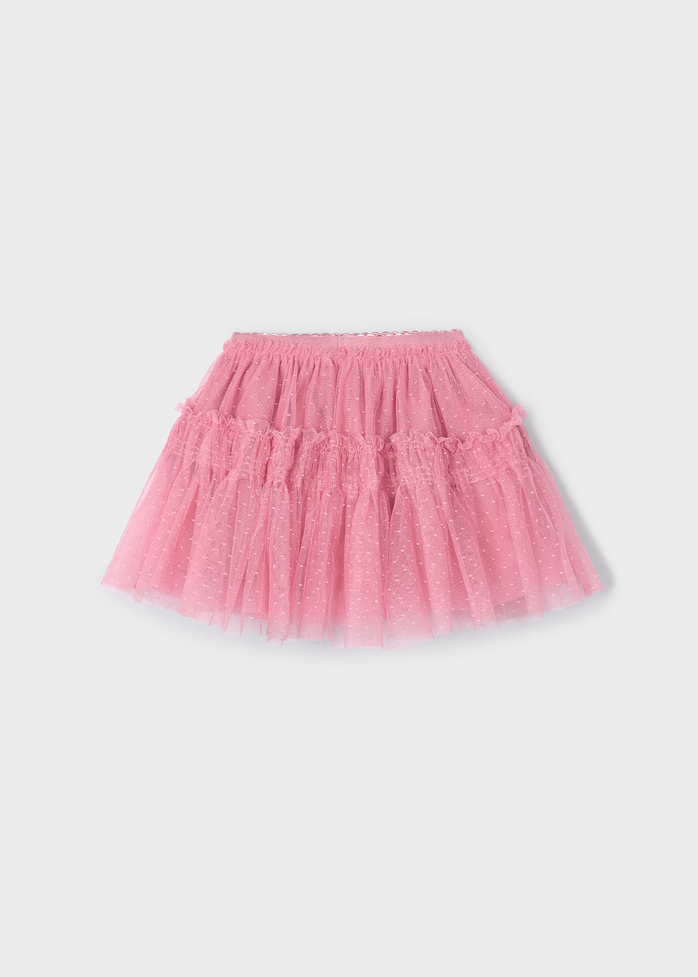 Jupe en tulle plumeti fille