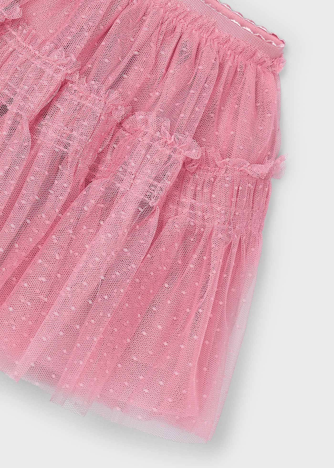 Jupe en tulle plumeti fille