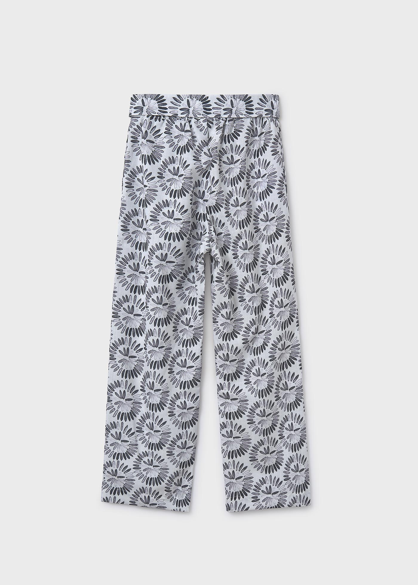 Girl print trousers