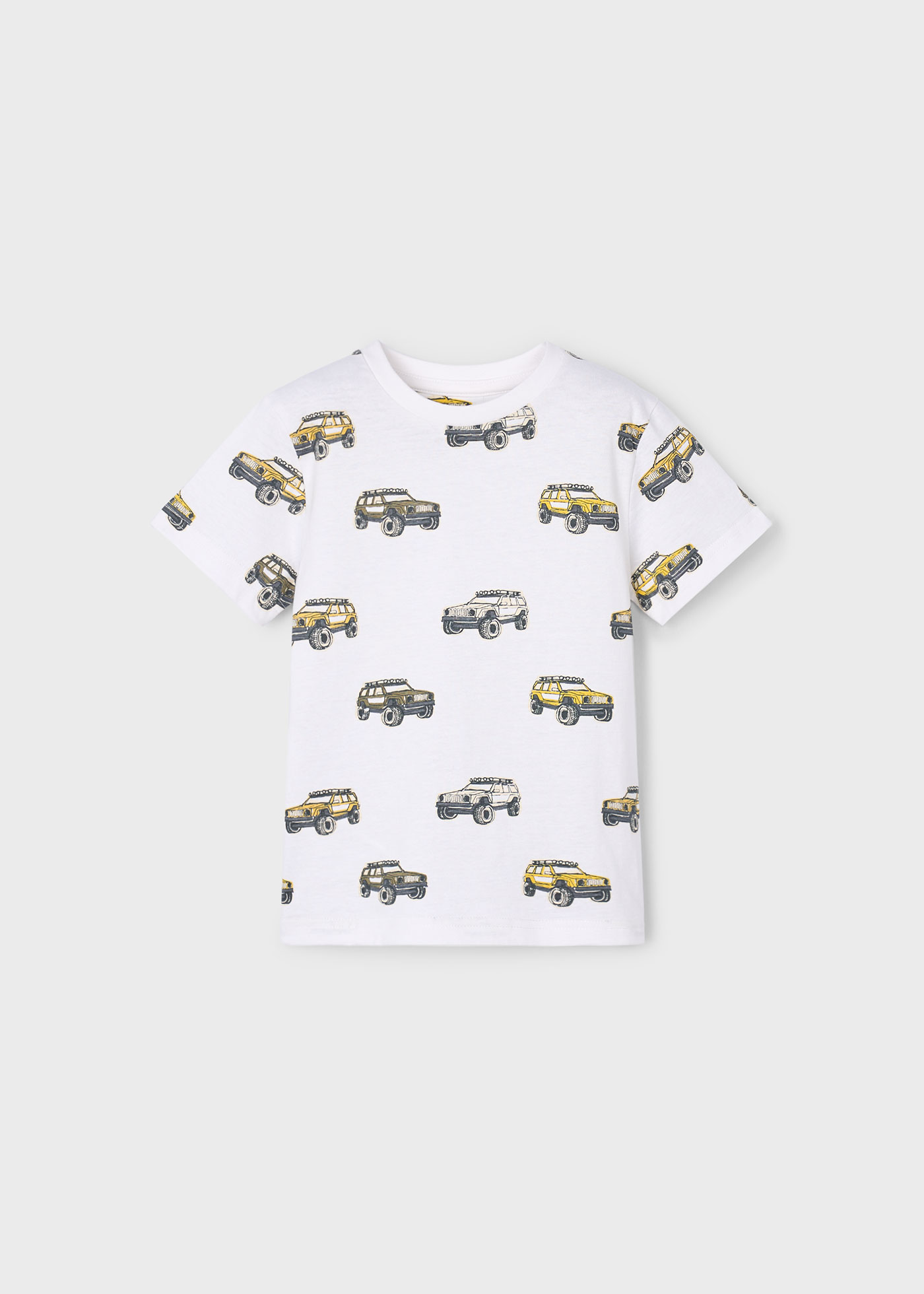 Playera estampado coches niño