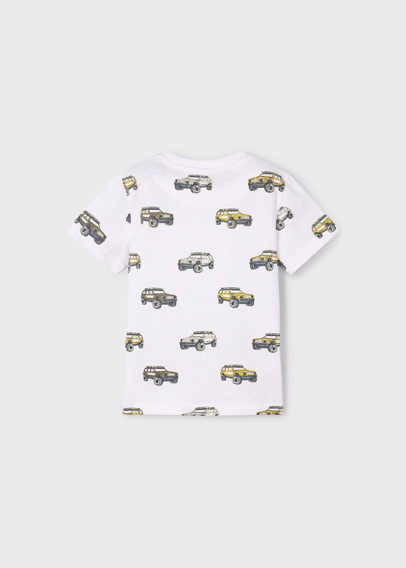Playera estampado coches niño