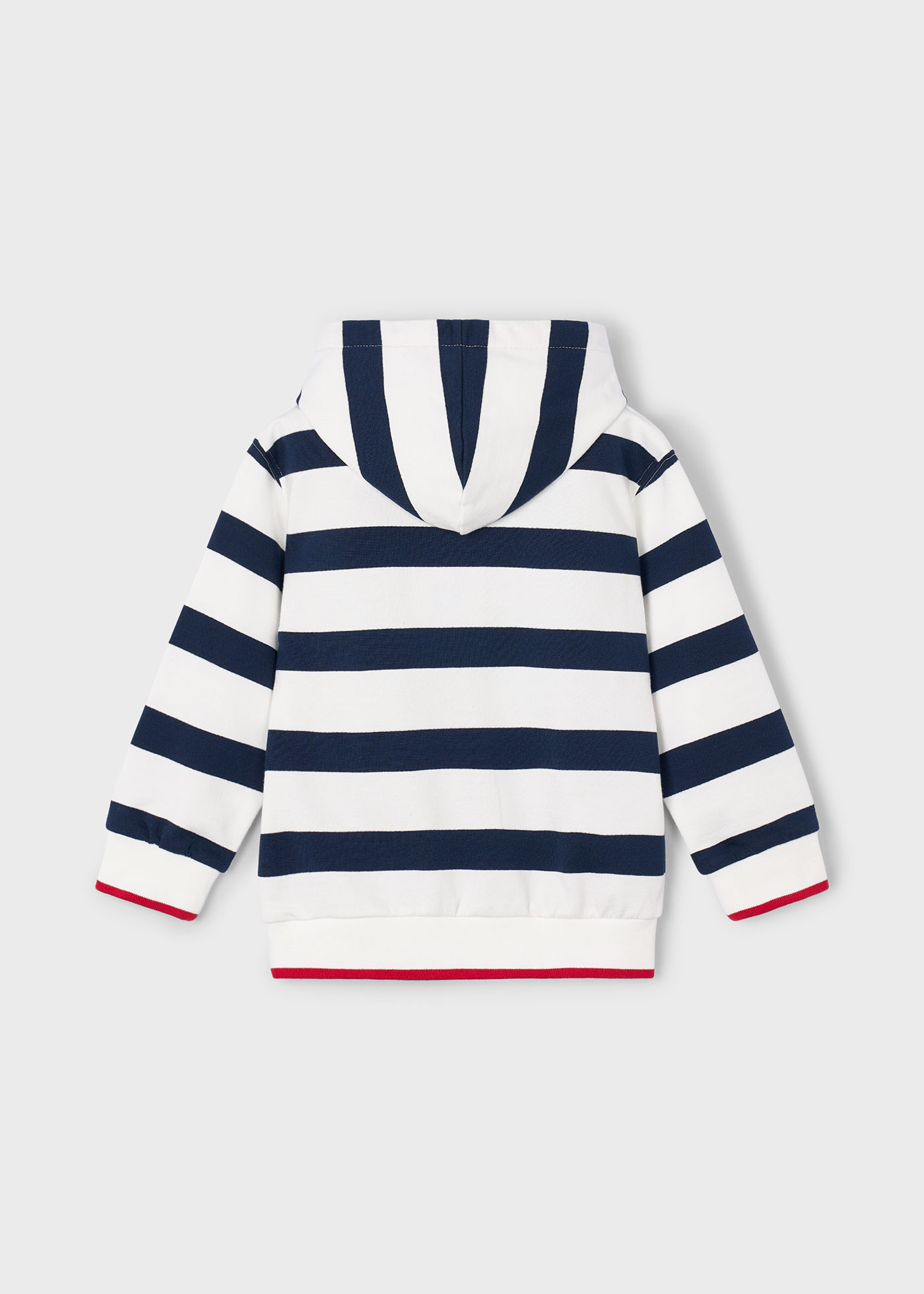 Boy striped terry hoodie