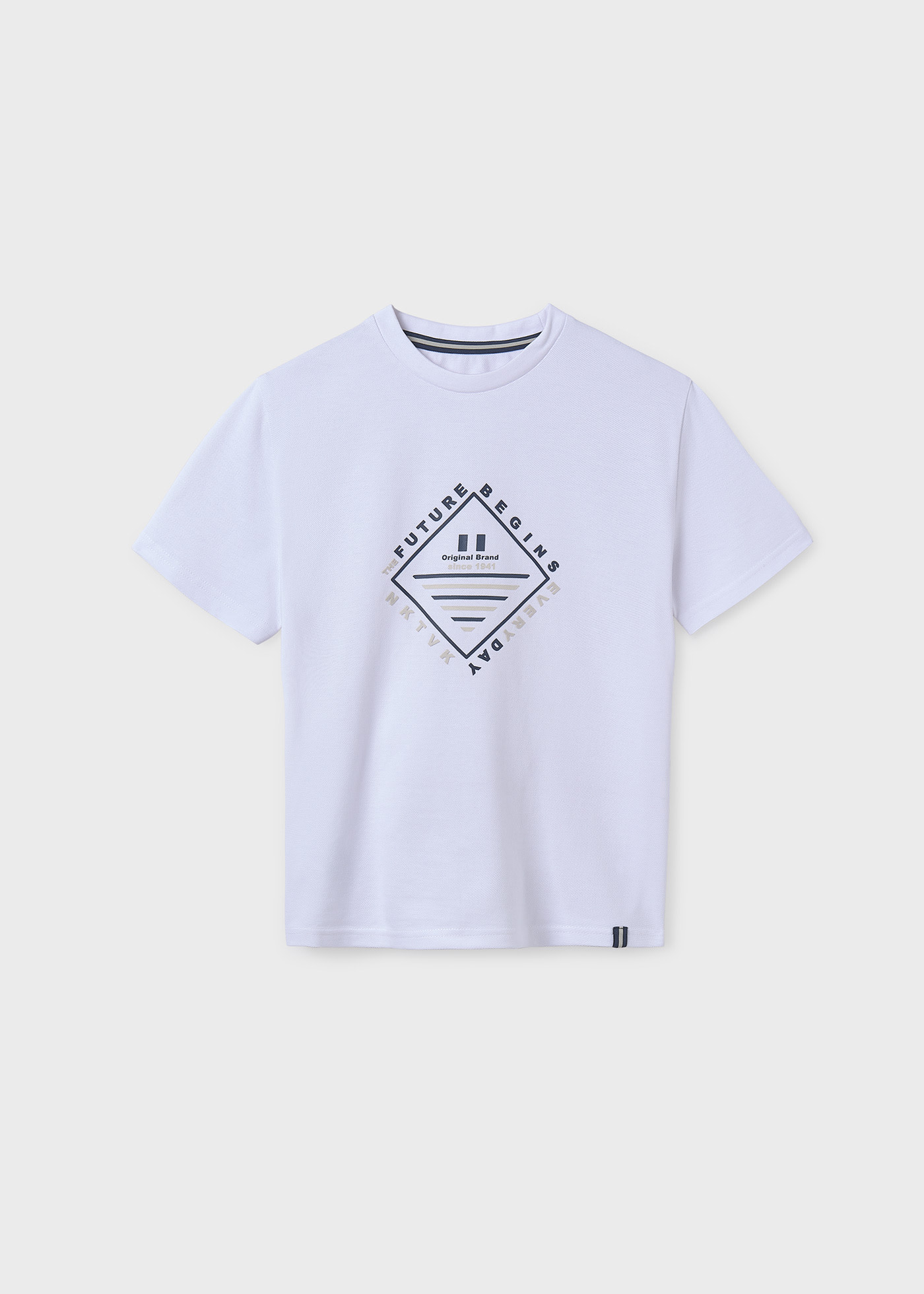 Tricou semi basic baiat