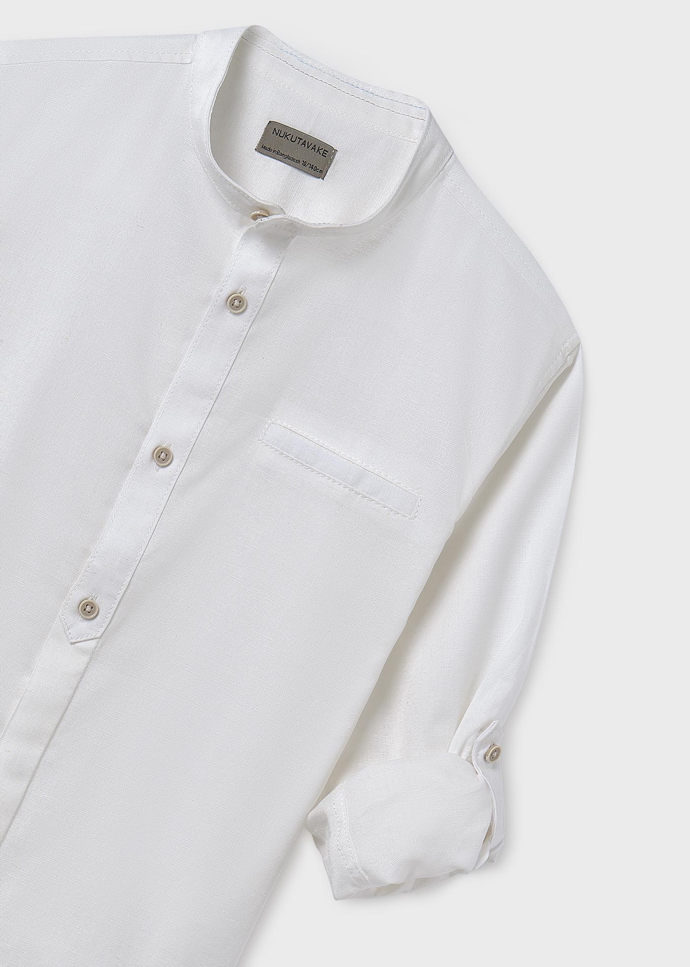 Camicia lino ragazzo