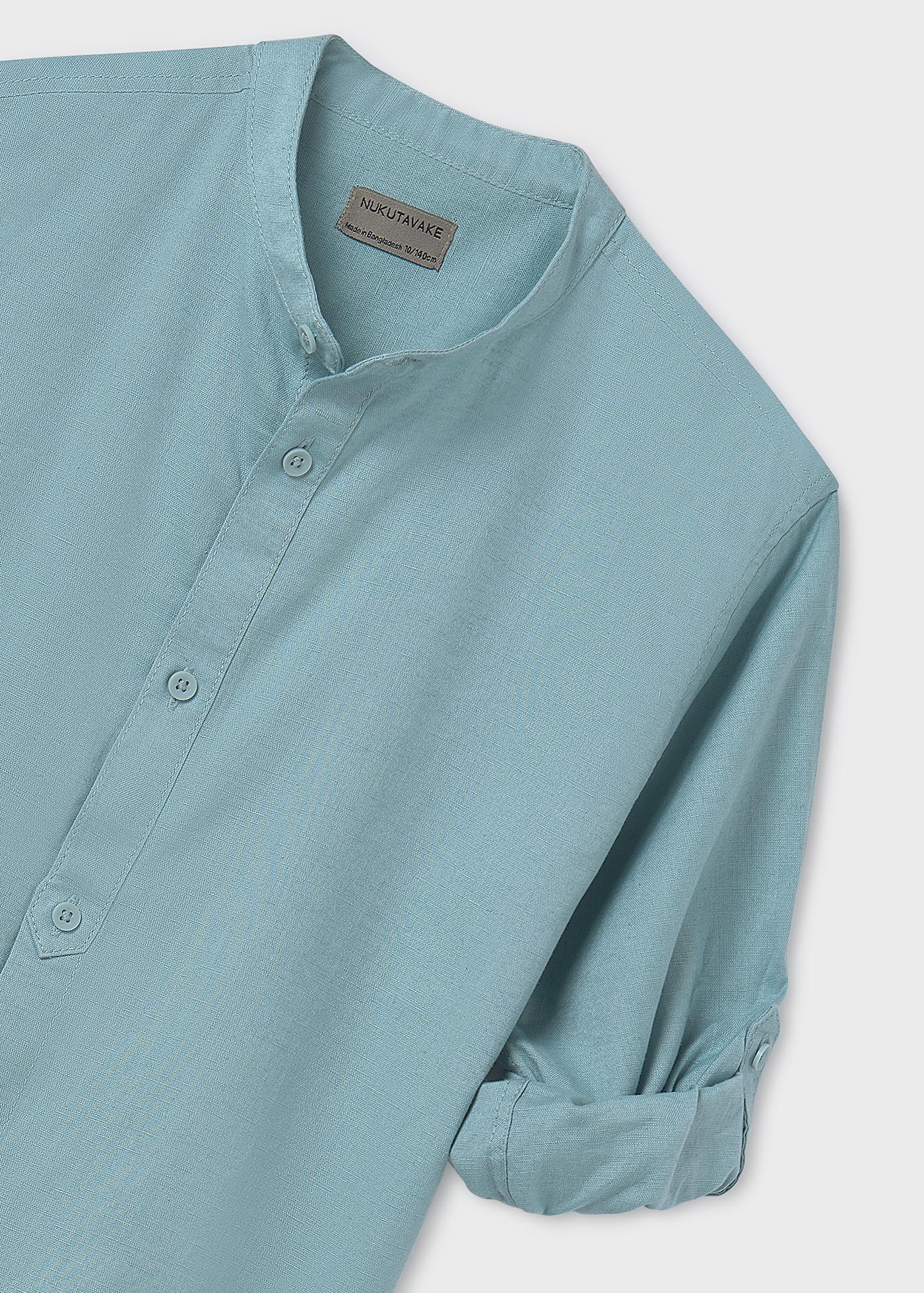 Camisa cuello mao lino chico