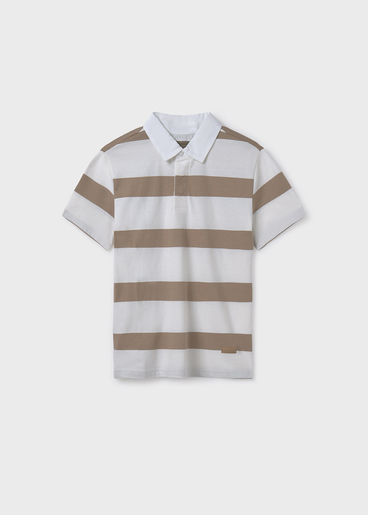 Boy striped polo shirt