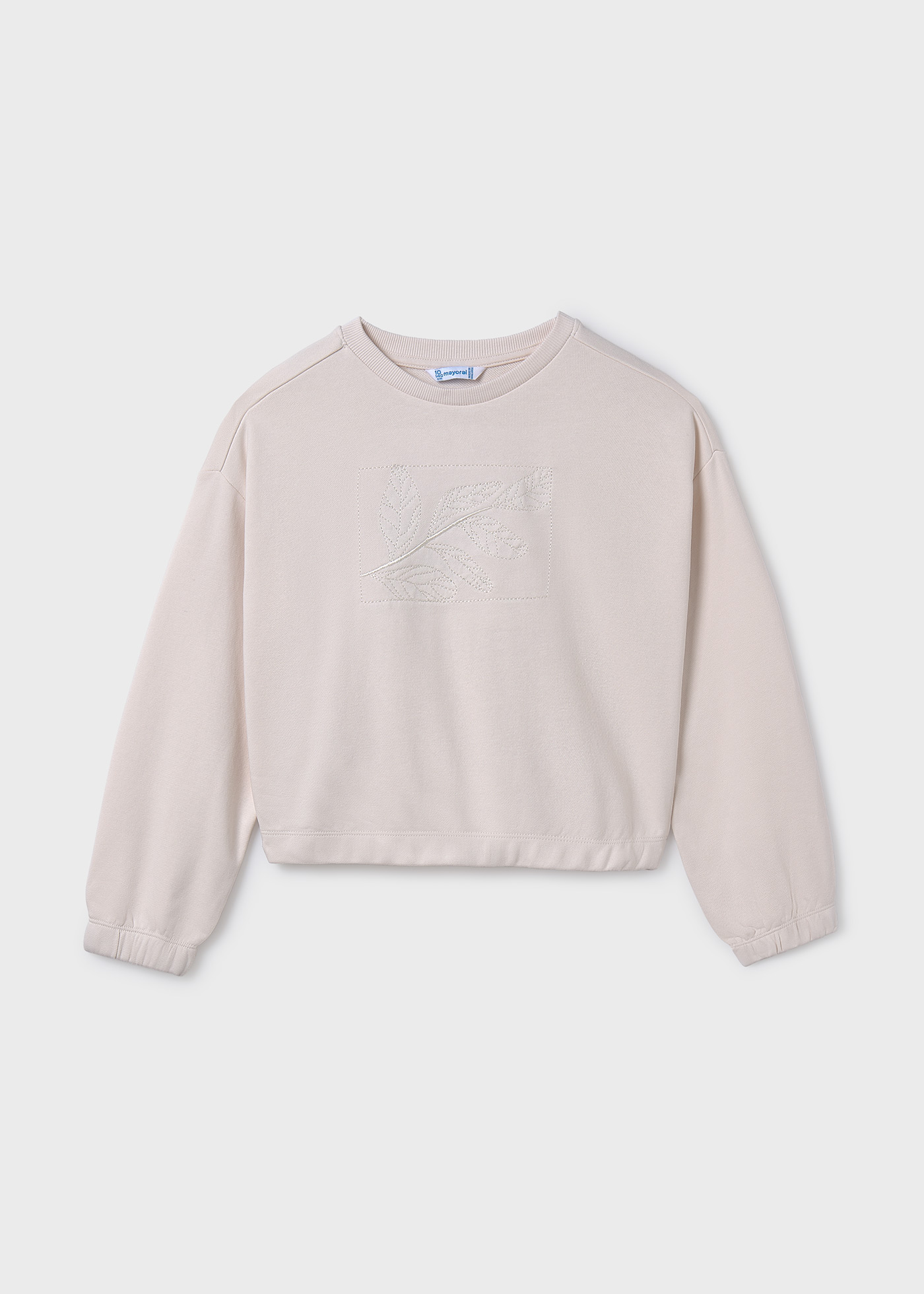 Sudadera bordada chica