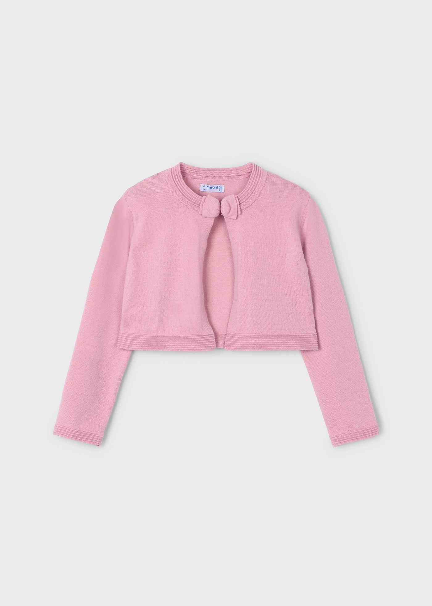 Cardigan basico in maglia bambina