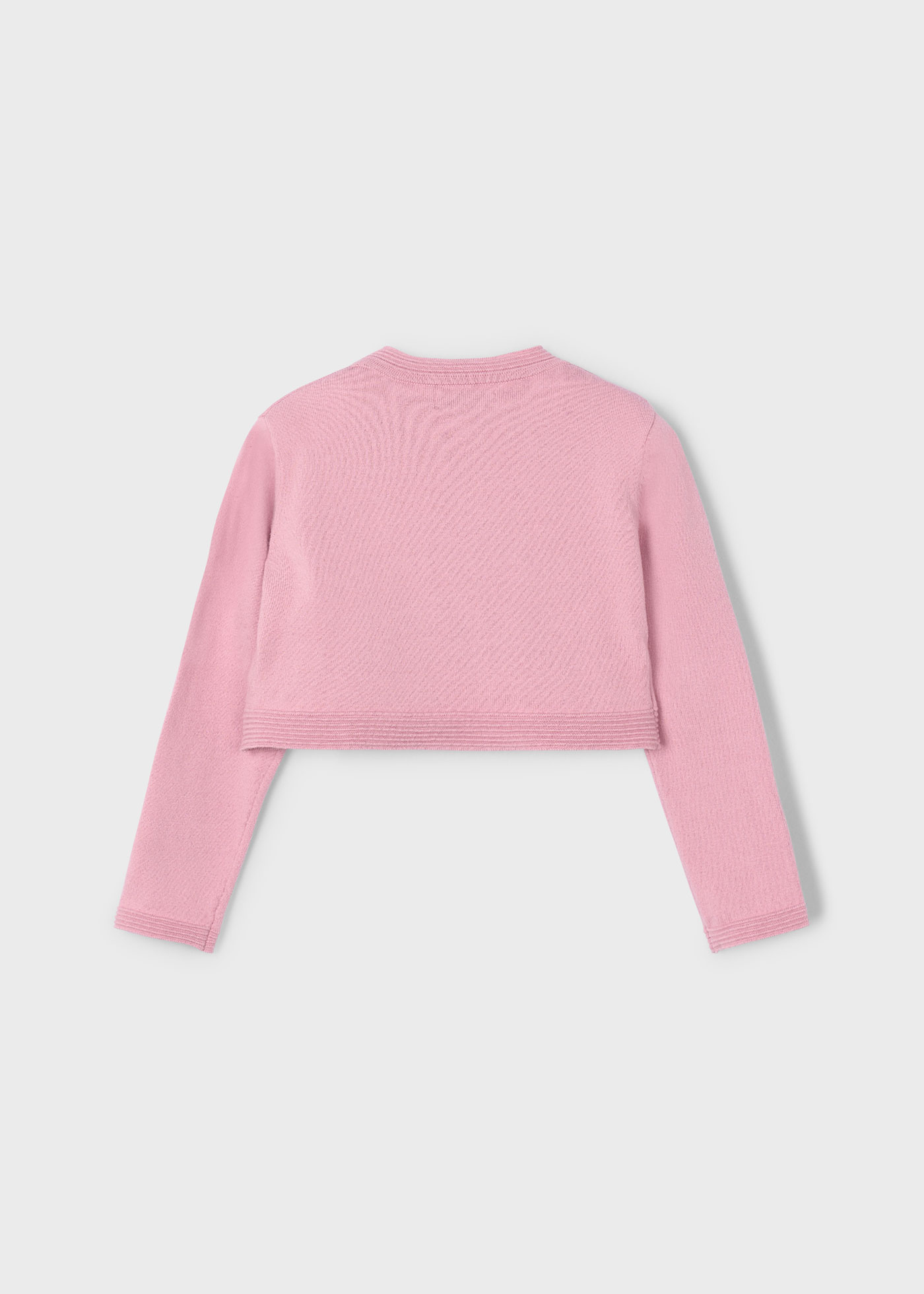 Cardigan basico in maglia bambina