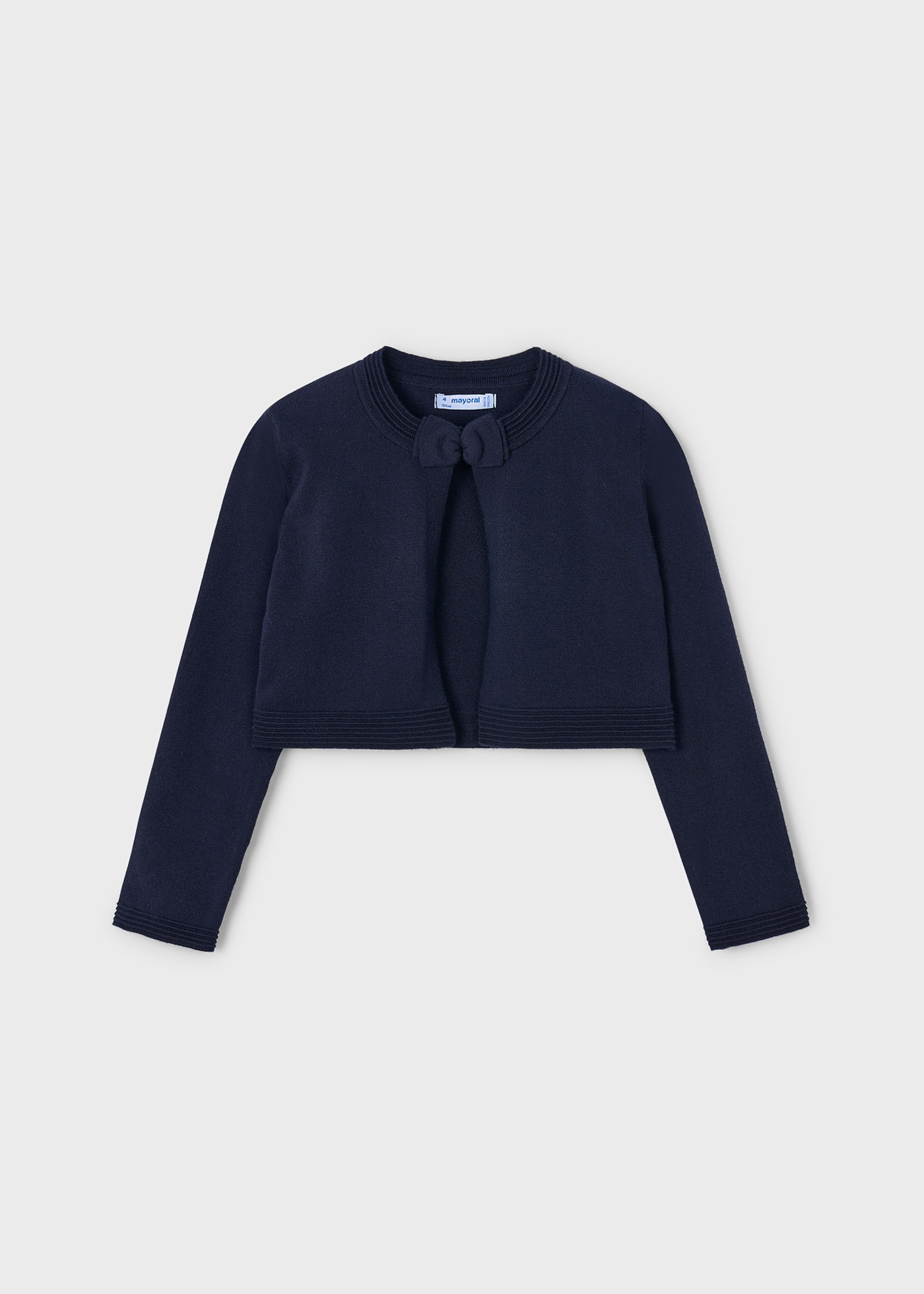 Cardigan basic tricot fetita