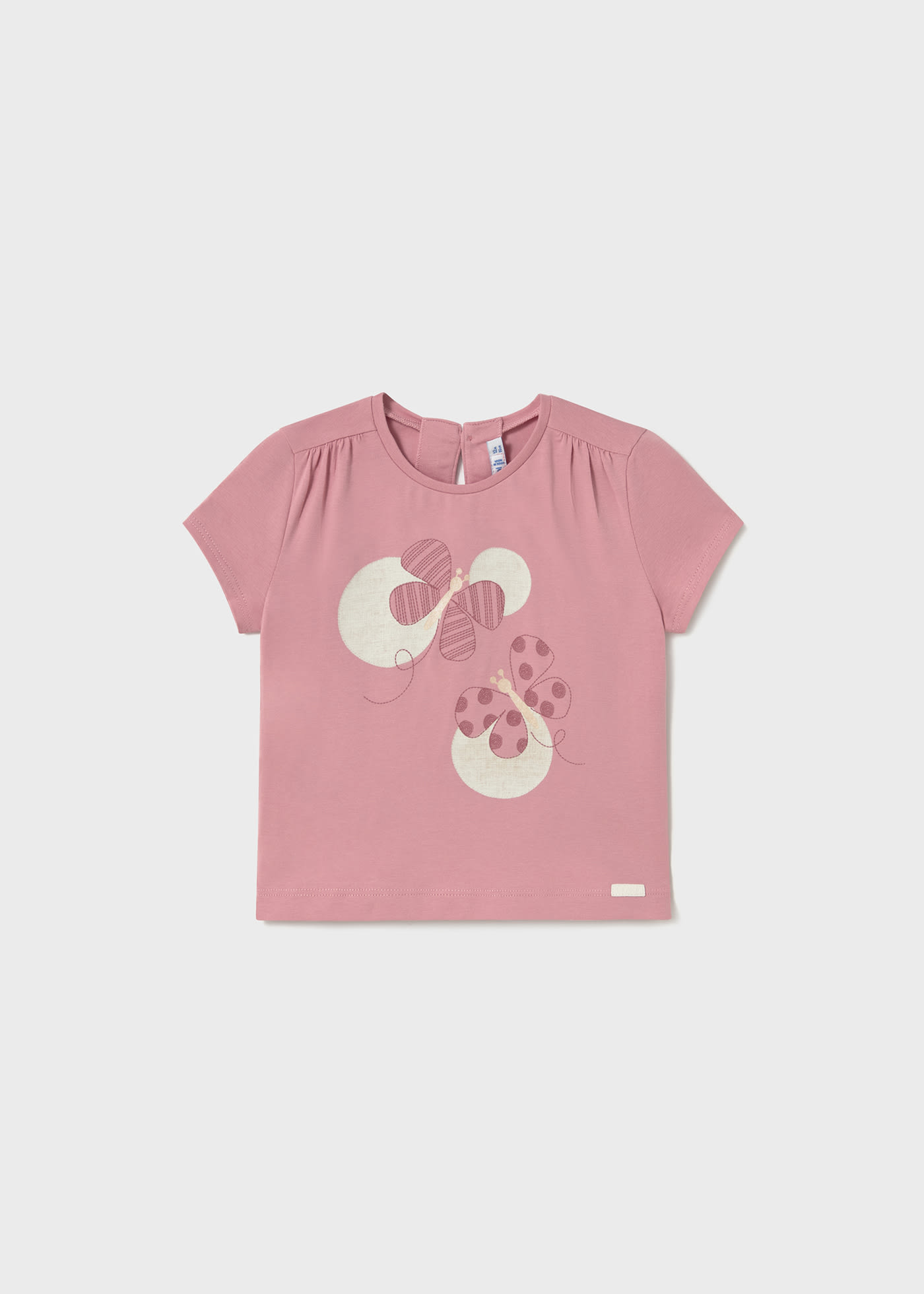 T-shirt borboletas bebé
