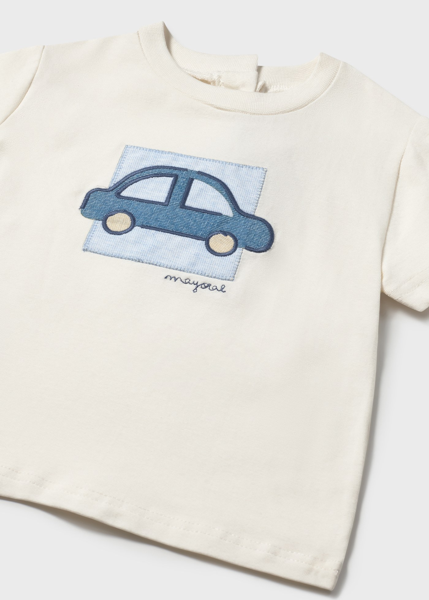 Maglietta macchina neonato