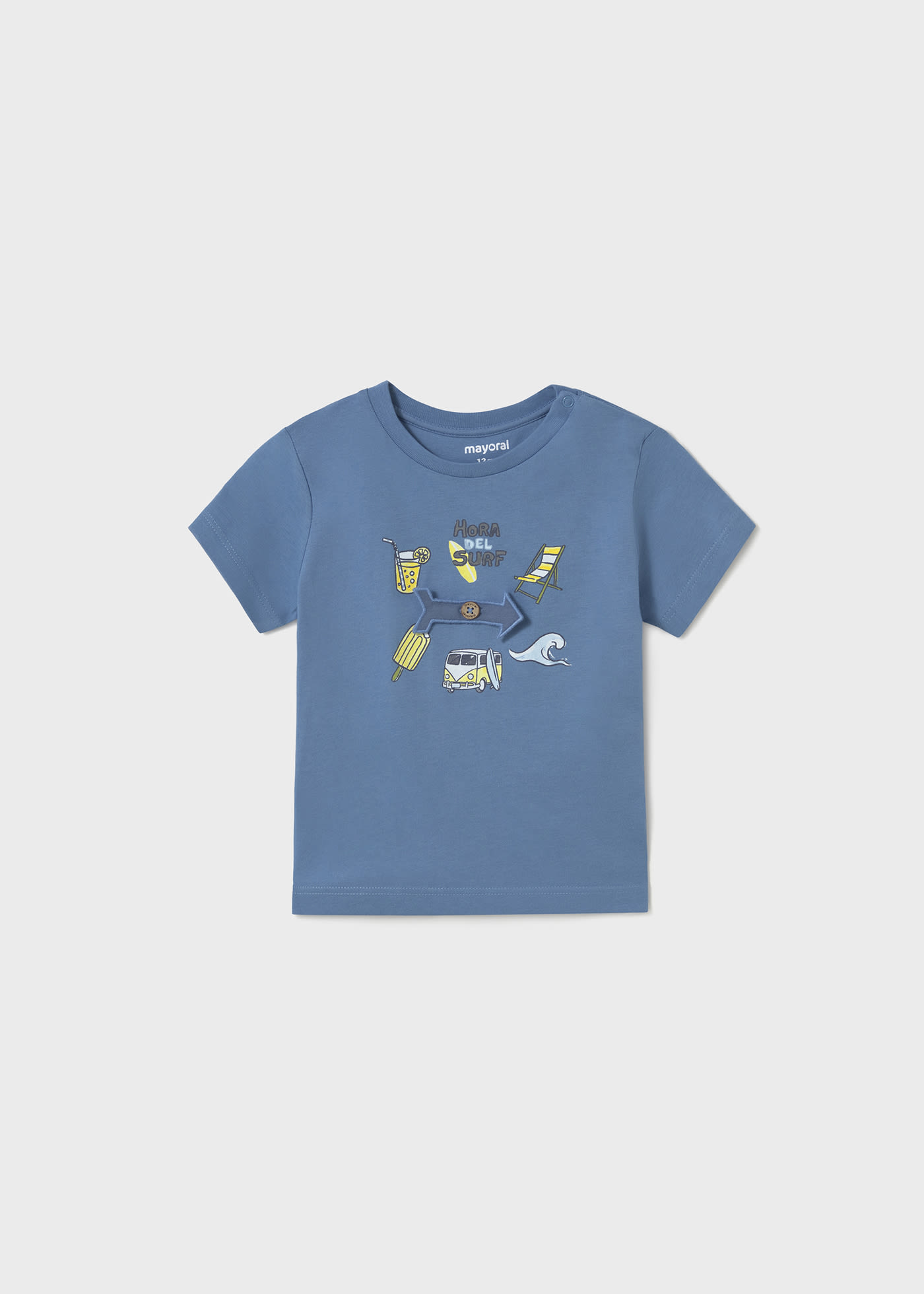 T-shirt interactif flèche bébé