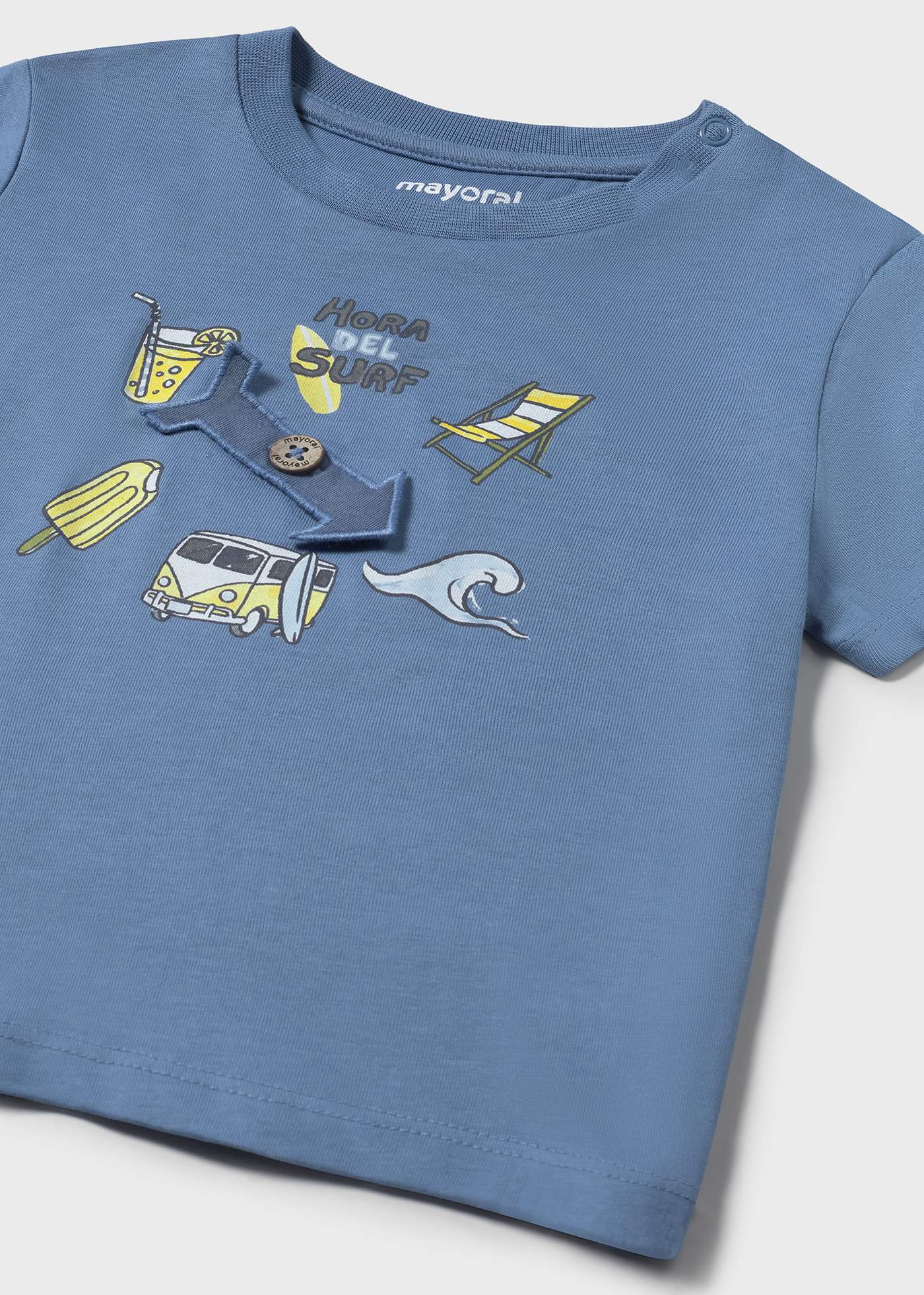 T-shirt interactif flèche bébé