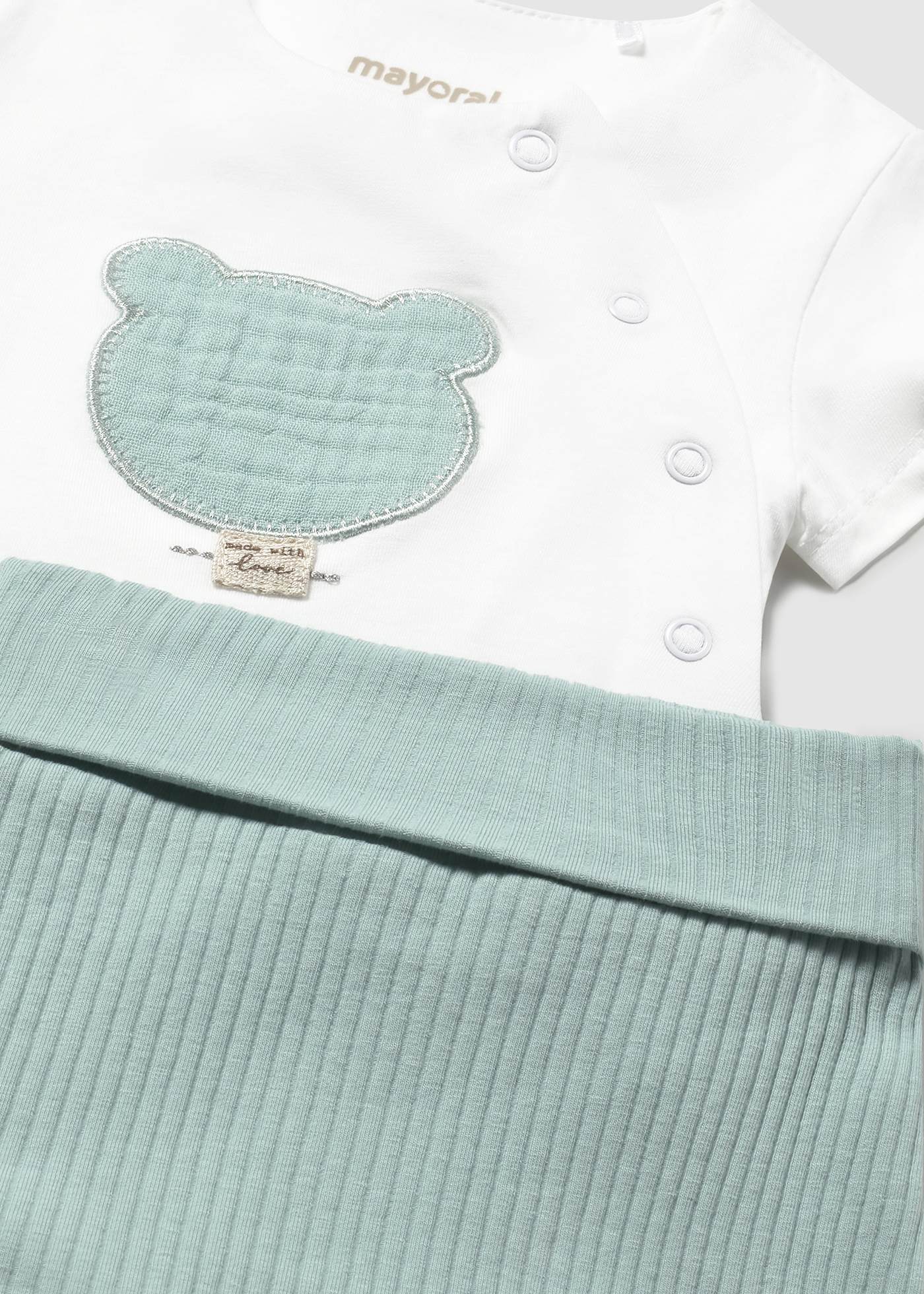 Newborn Shorts and Bear T-Shirt Set
